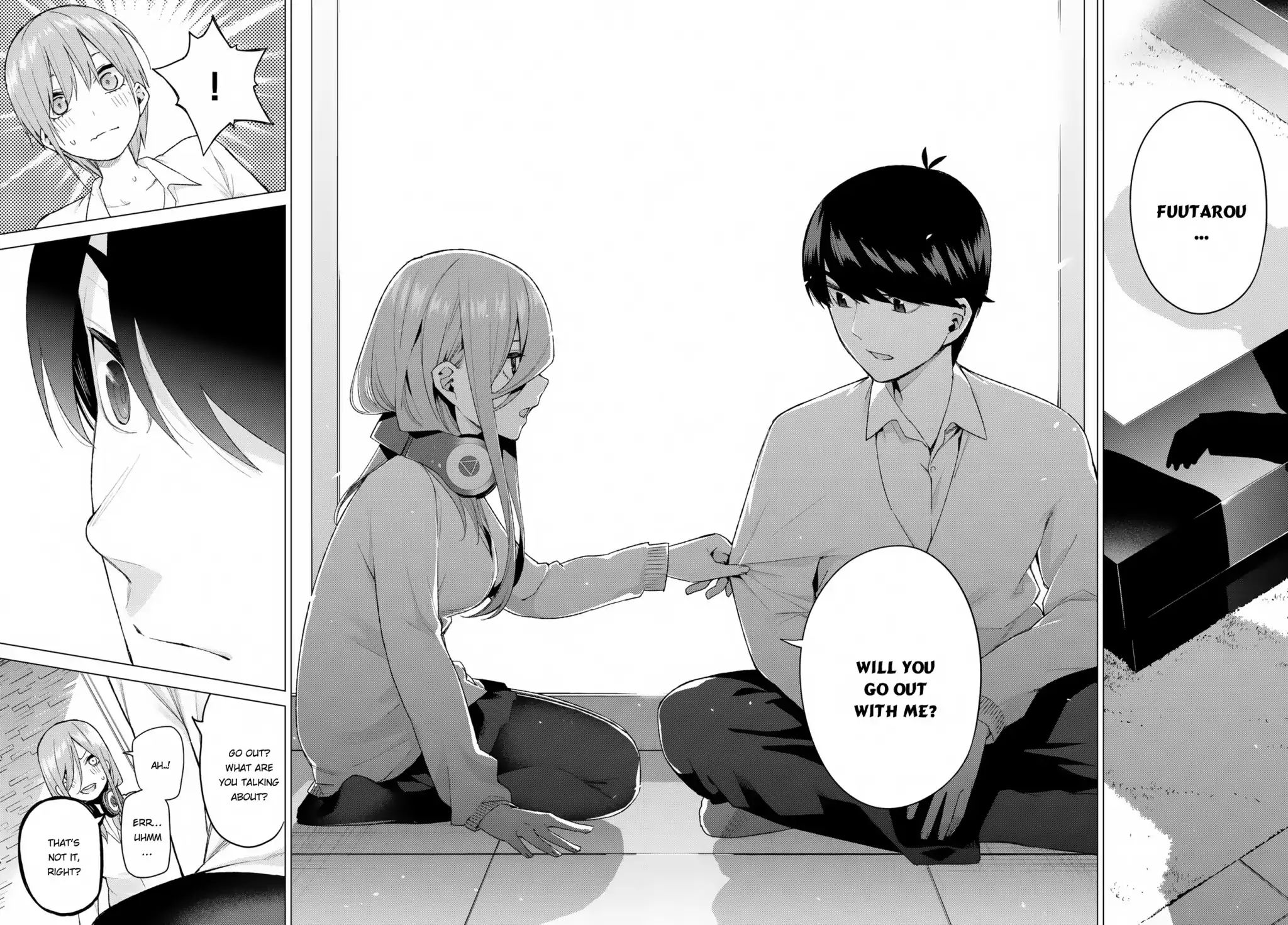 Go-Toubun No Hanayome - Vol.5 Chapter 38: Confession In The Living Room