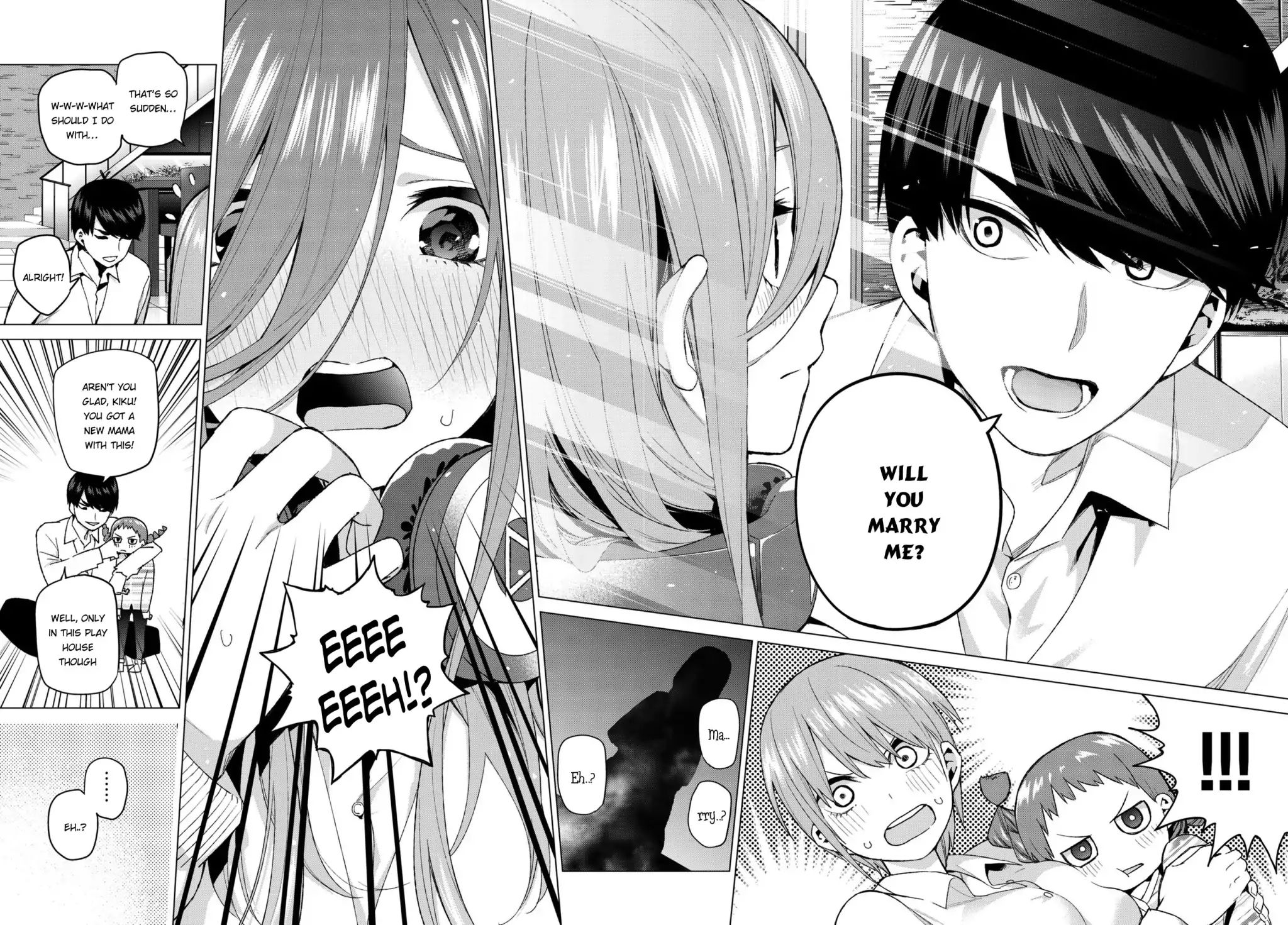 Go-Toubun No Hanayome - Vol.5 Chapter 38: Confession In The Living Room