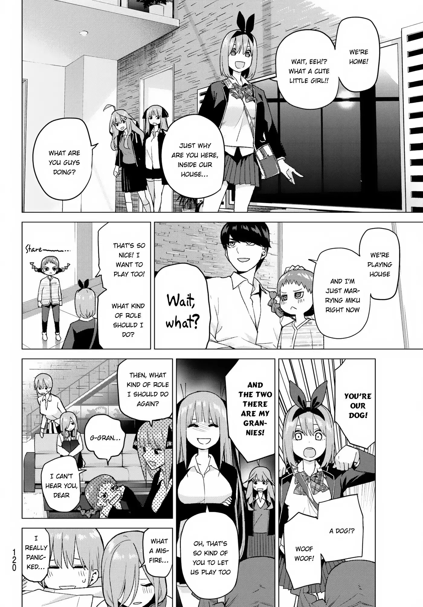 Go-Toubun No Hanayome - Vol.5 Chapter 38: Confession In The Living Room