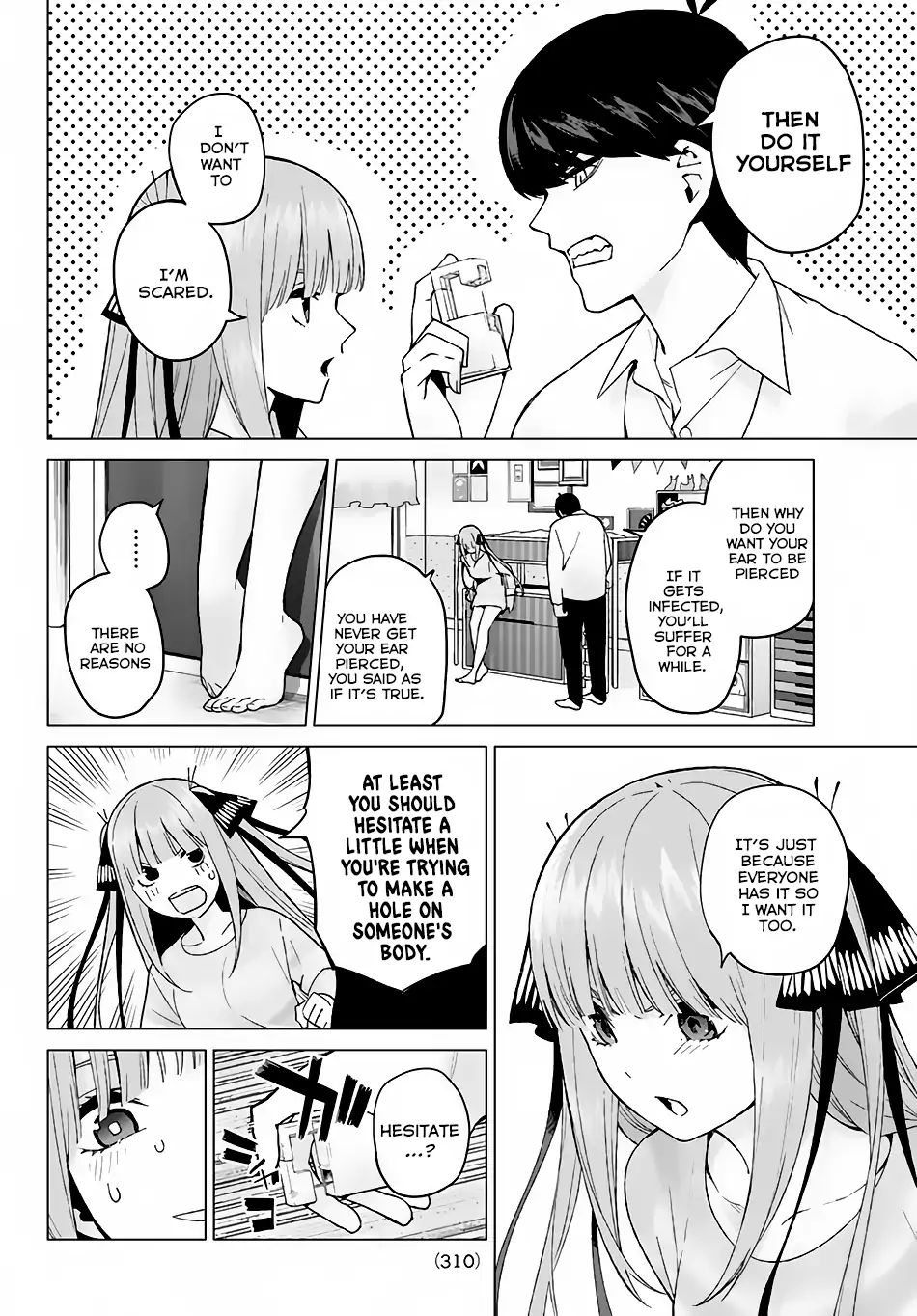 Go-Toubun No Hanayome - Vol.2 Chapter 14: The Started Picture