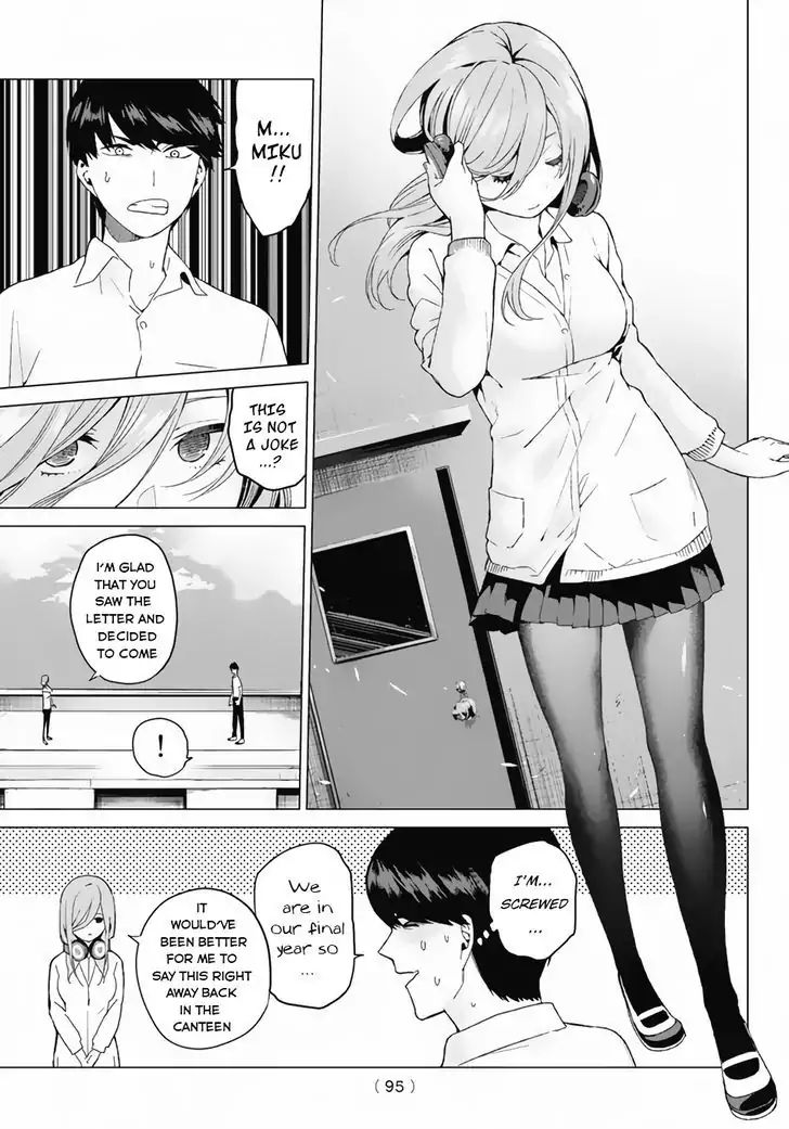 Go-Toubun No Hanayome - Vol.1 Chapter 3: The Confession On The Roof