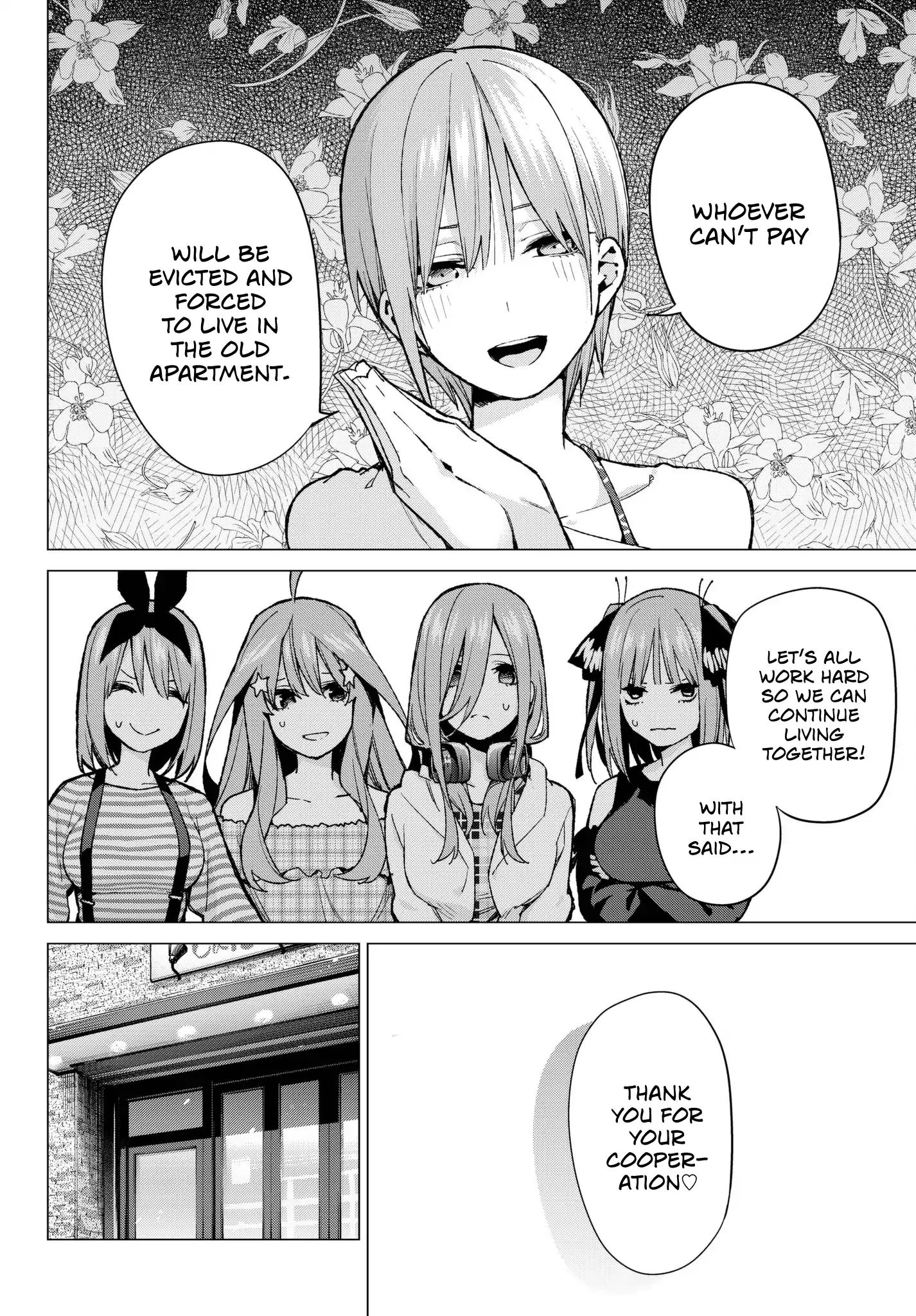 Go-Toubun No Hanayome - Chapter 69: Welcome To Class 3-1