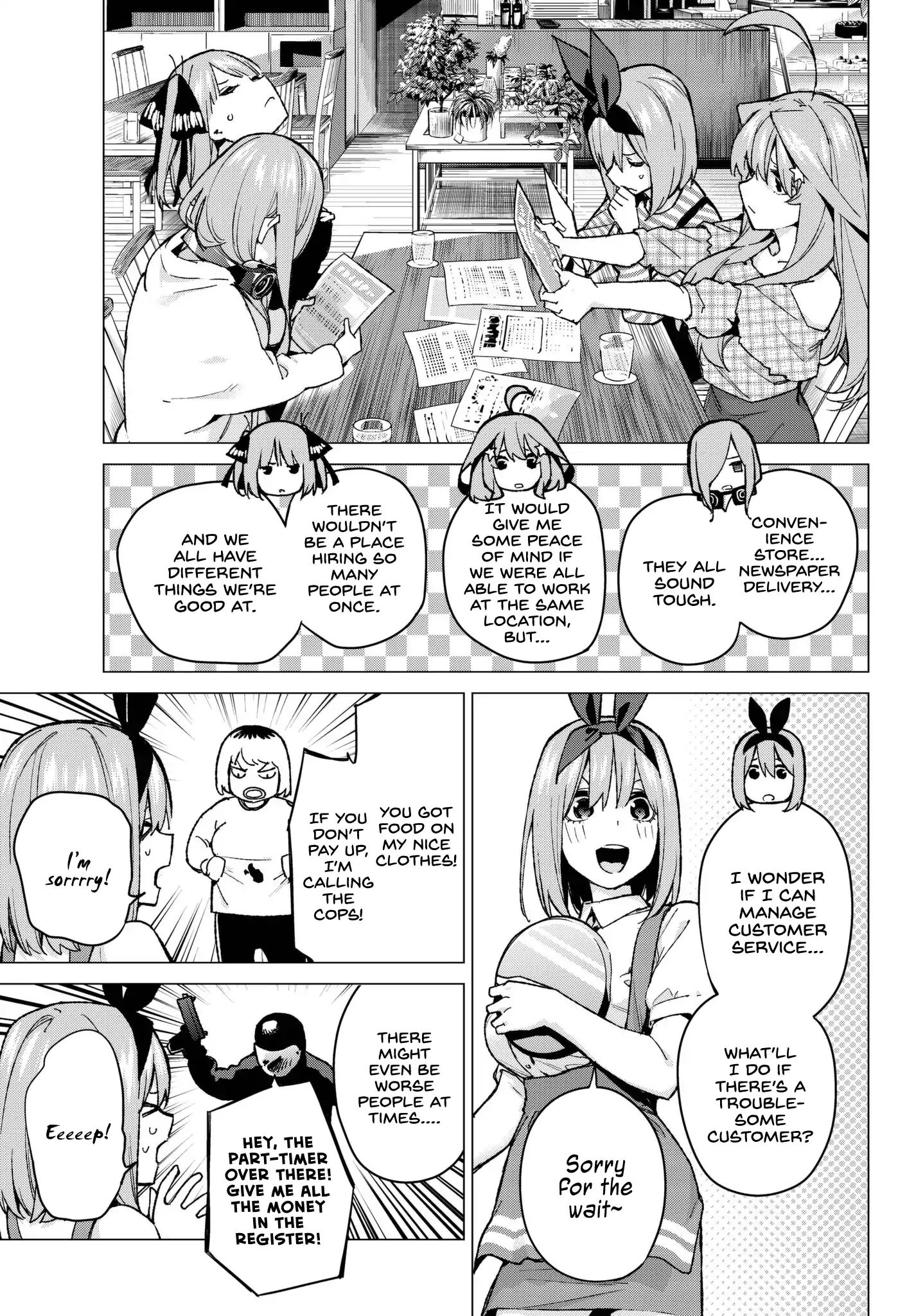 Go-Toubun No Hanayome - Chapter 69: Welcome To Class 3-1