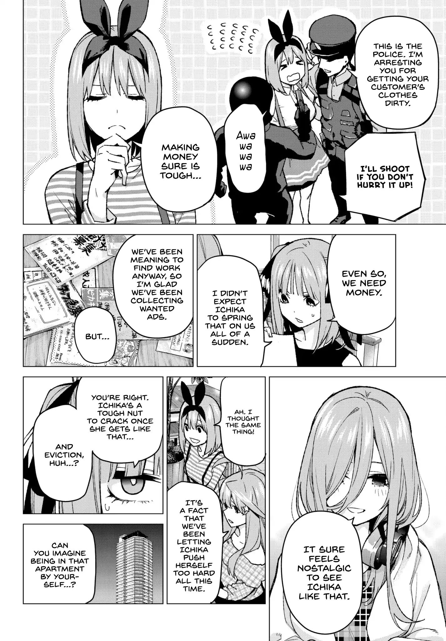 Go-Toubun No Hanayome - Chapter 69: Welcome To Class 3-1