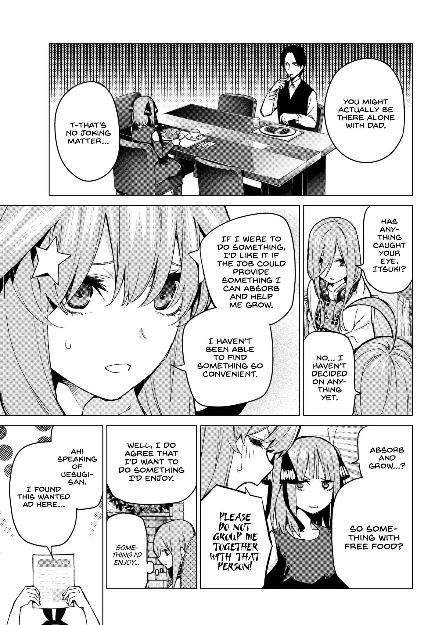 Go-Toubun No Hanayome - Chapter 69: Welcome To Class 3-1