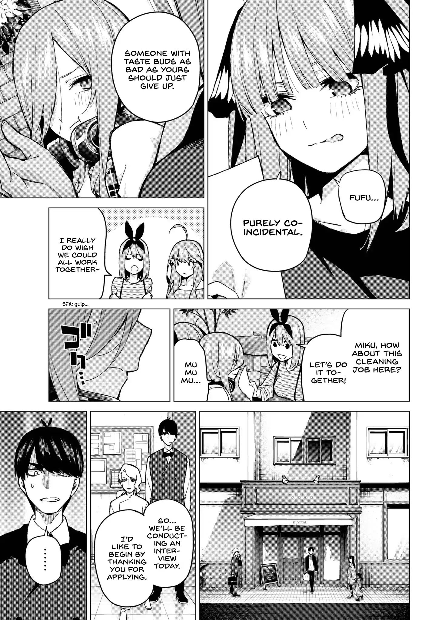 Go-Toubun No Hanayome - Chapter 69: Welcome To Class 3-1