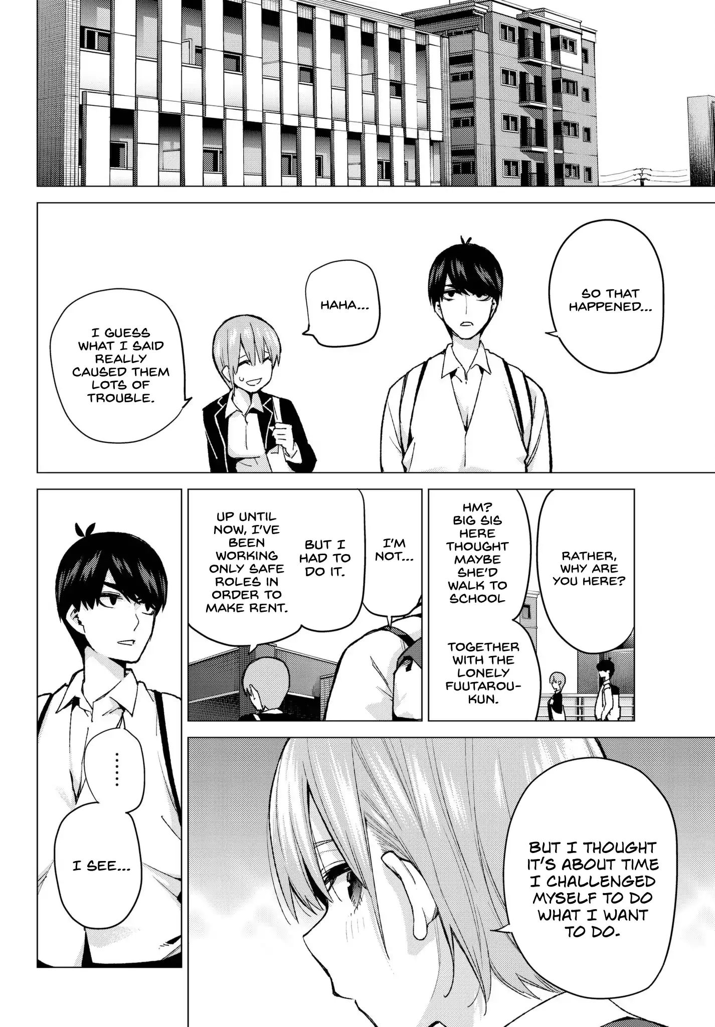 Go-Toubun No Hanayome - Chapter 69: Welcome To Class 3-1