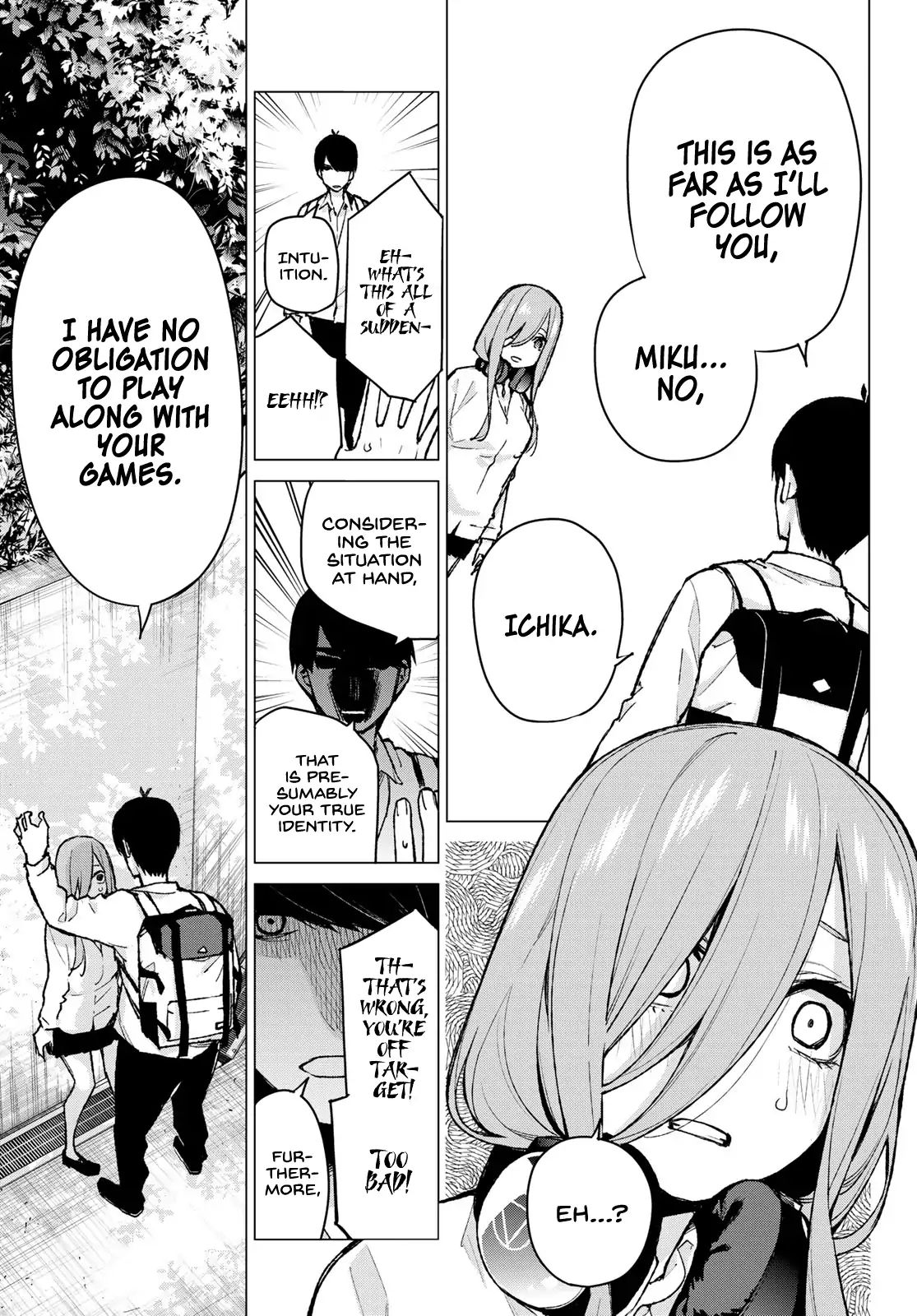 Go-Toubun No Hanayome - Vol.9 Chapter 83: Sister S War - Sixth Battle