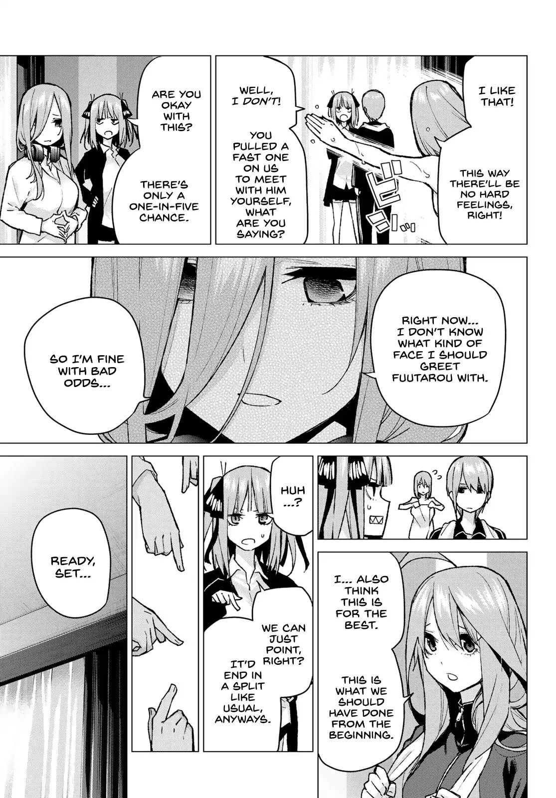 Go-Toubun No Hanayome - Vol.9 Chapter 83: Sister S War - Sixth Battle