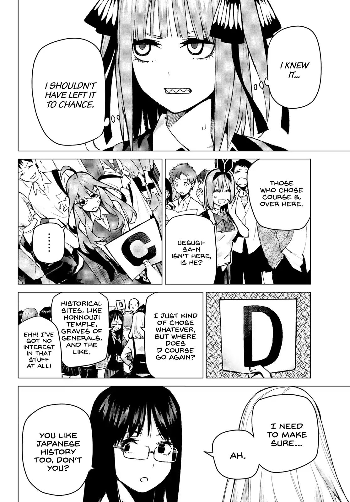 Go-Toubun No Hanayome - Vol.9 Chapter 83: Sister S War - Sixth Battle