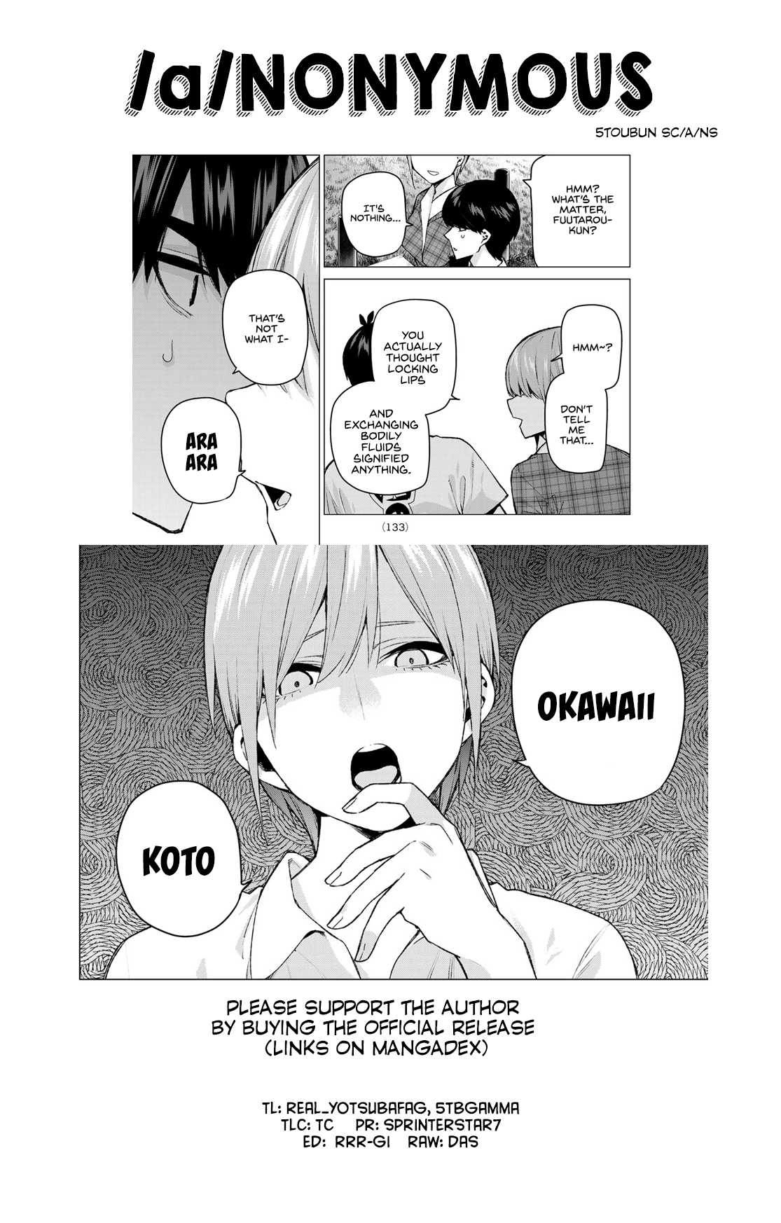 Go-Toubun No Hanayome - Chapter 101: The Last Festival - Ichika’s Side ①