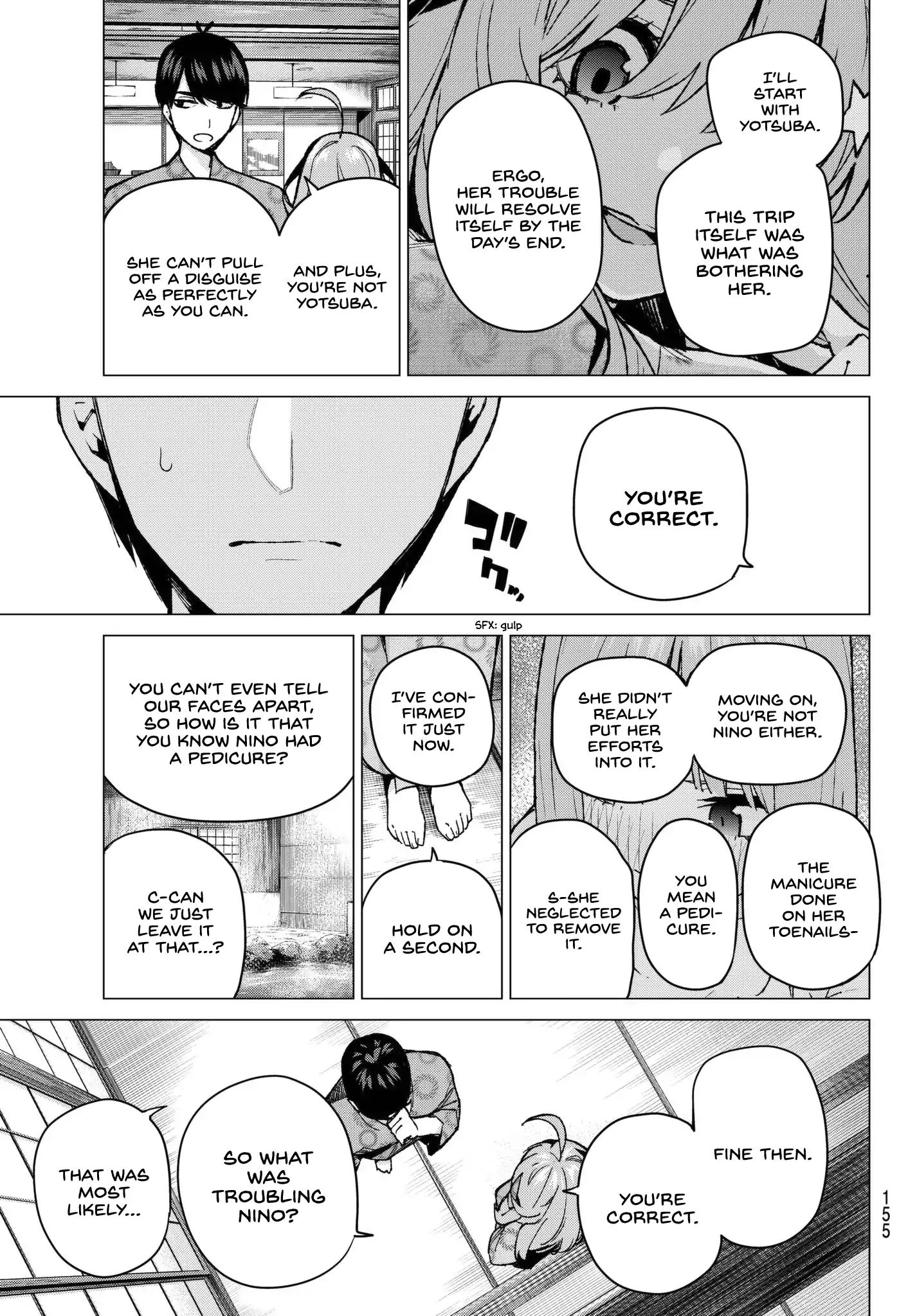 Go-Toubun No Hanayome - Chapter 67: Scrambled Eggs ⑦