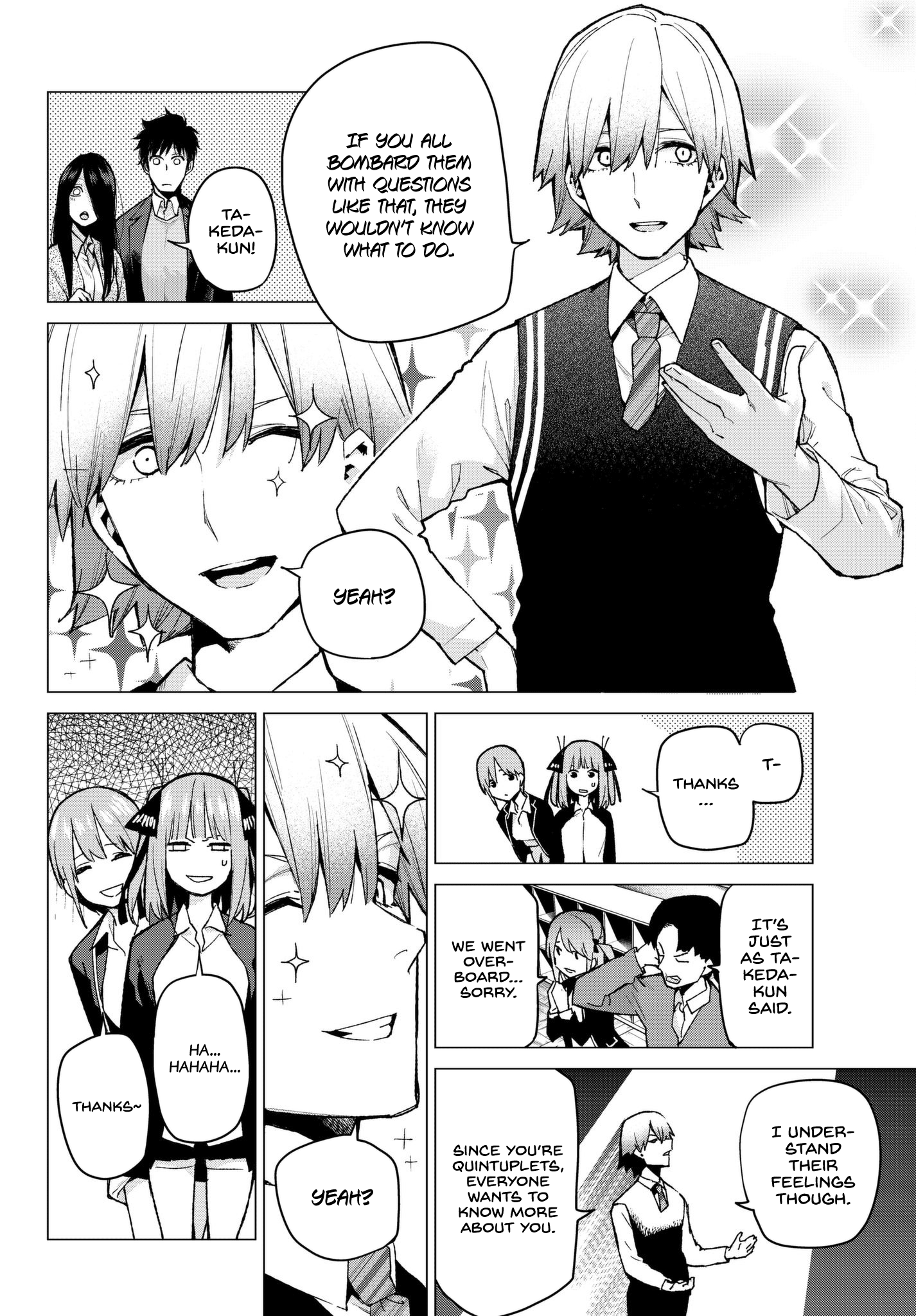 Go-Toubun No Hanayome - Chapter 70: The Responsibilities Of The Class Representative