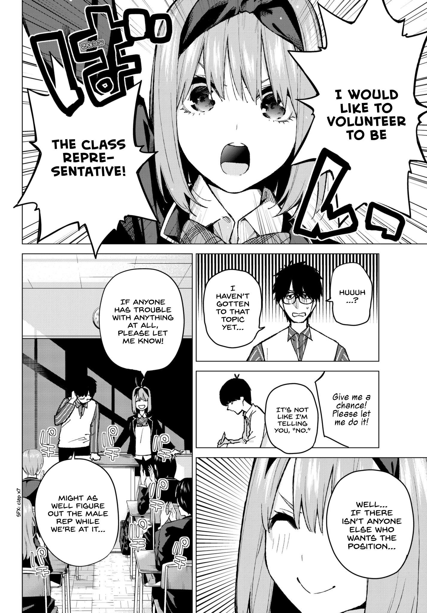 Go-Toubun No Hanayome - Chapter 70: The Responsibilities Of The Class Representative