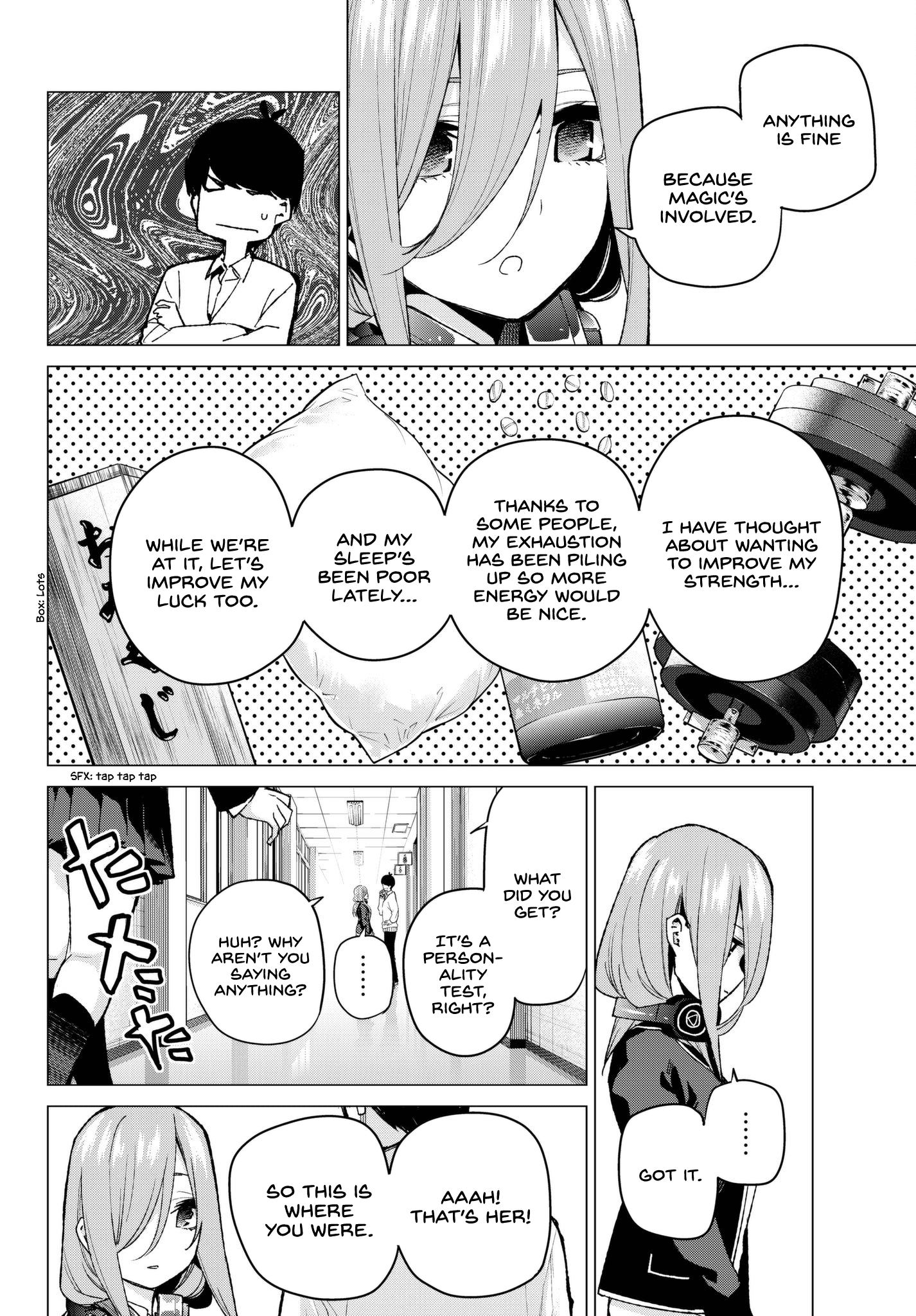 Go-Toubun No Hanayome - Chapter 70: The Responsibilities Of The Class Representative