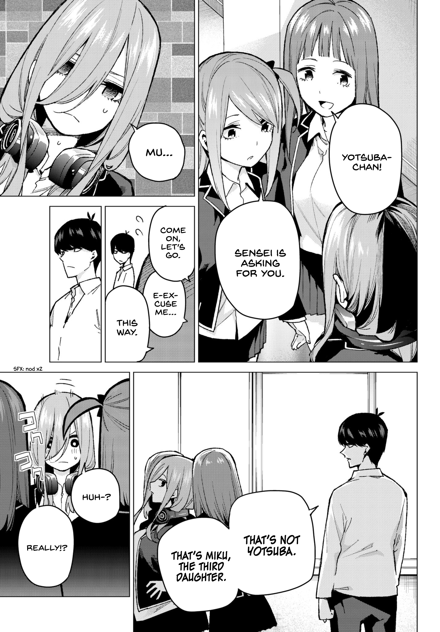 Go-Toubun No Hanayome - Chapter 70: The Responsibilities Of The Class Representative