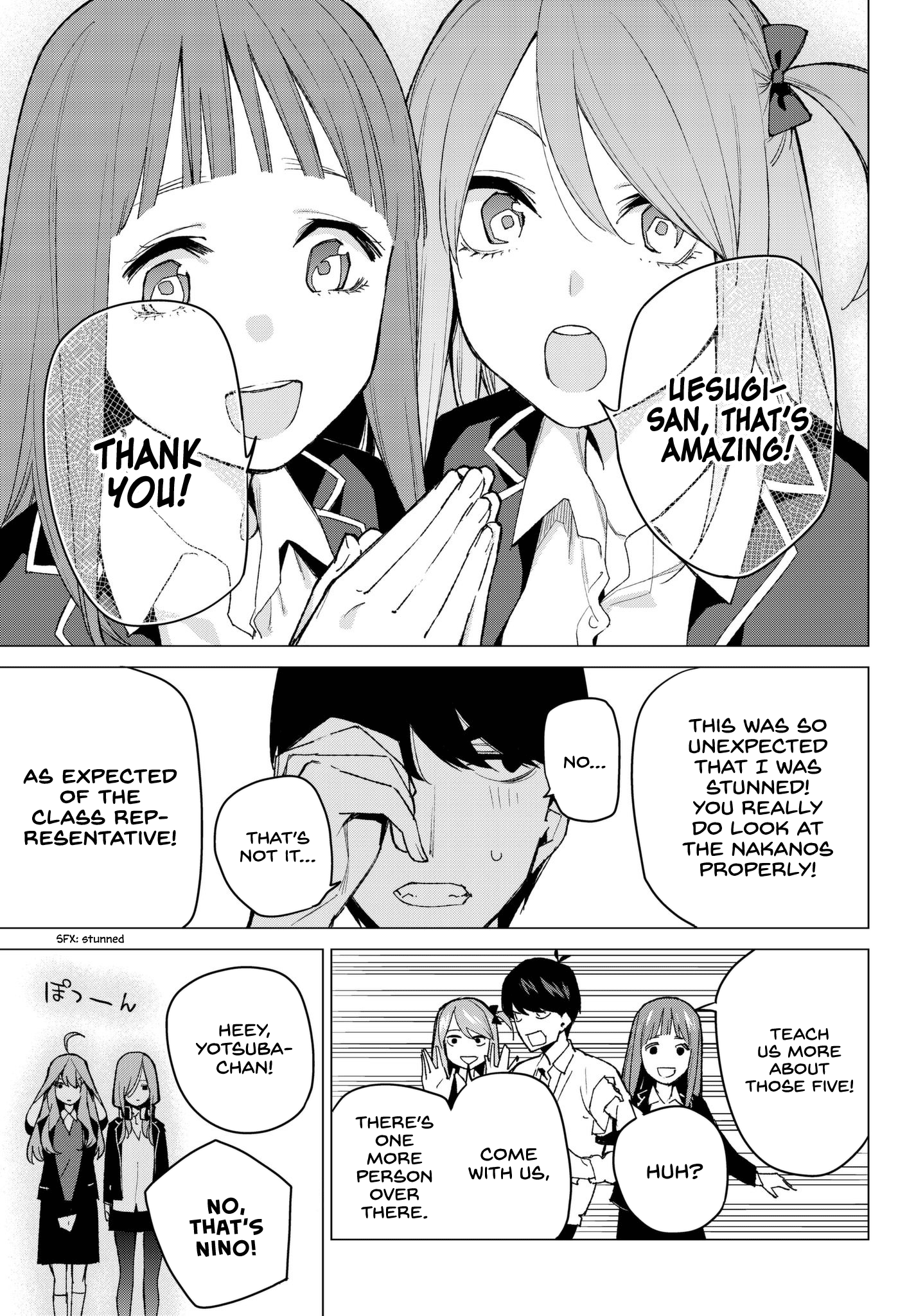 Go-Toubun No Hanayome - Chapter 70: The Responsibilities Of The Class Representative