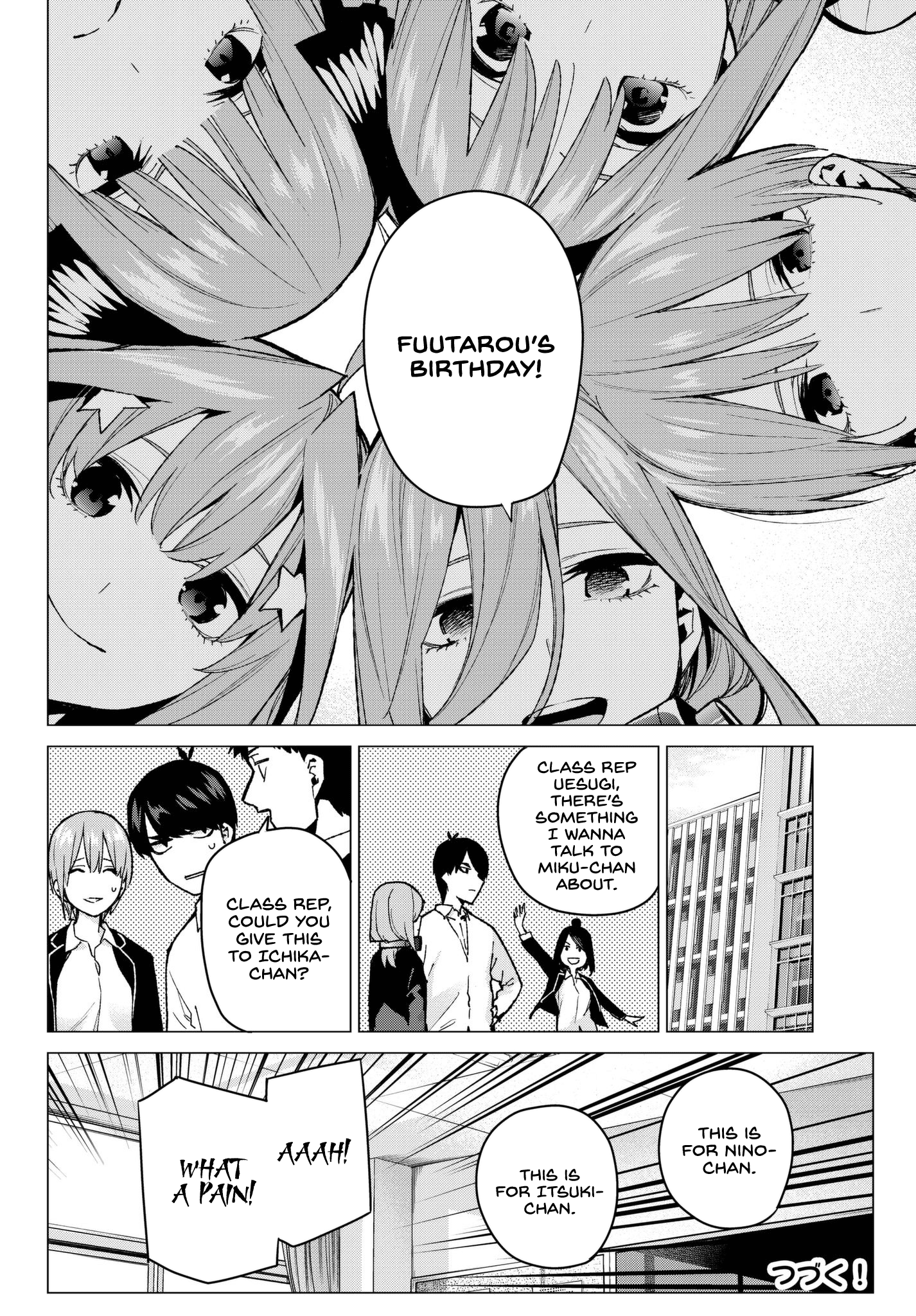 Go-Toubun No Hanayome - Chapter 70: The Responsibilities Of The Class Representative