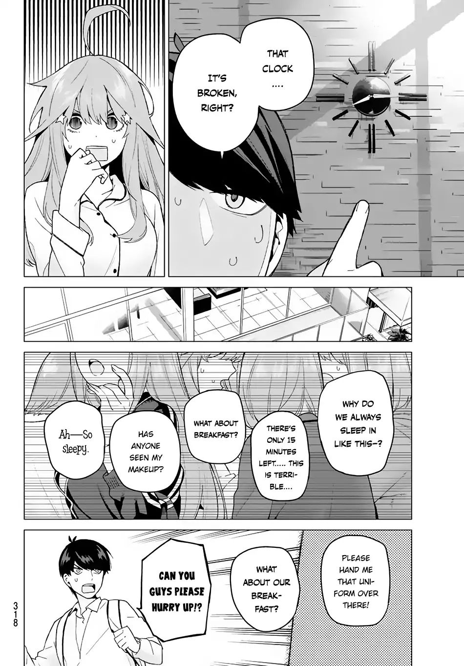 Go-Toubun No Hanayome - Vol.3 Chapter 19: Hasty Death