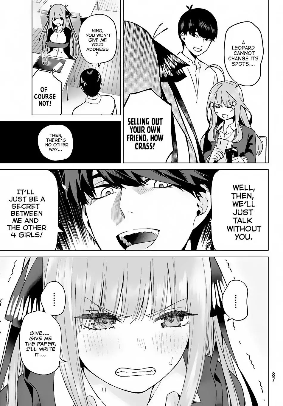 Go-Toubun No Hanayome - Vol.2 Chapter 13: A Kind And Loving Person