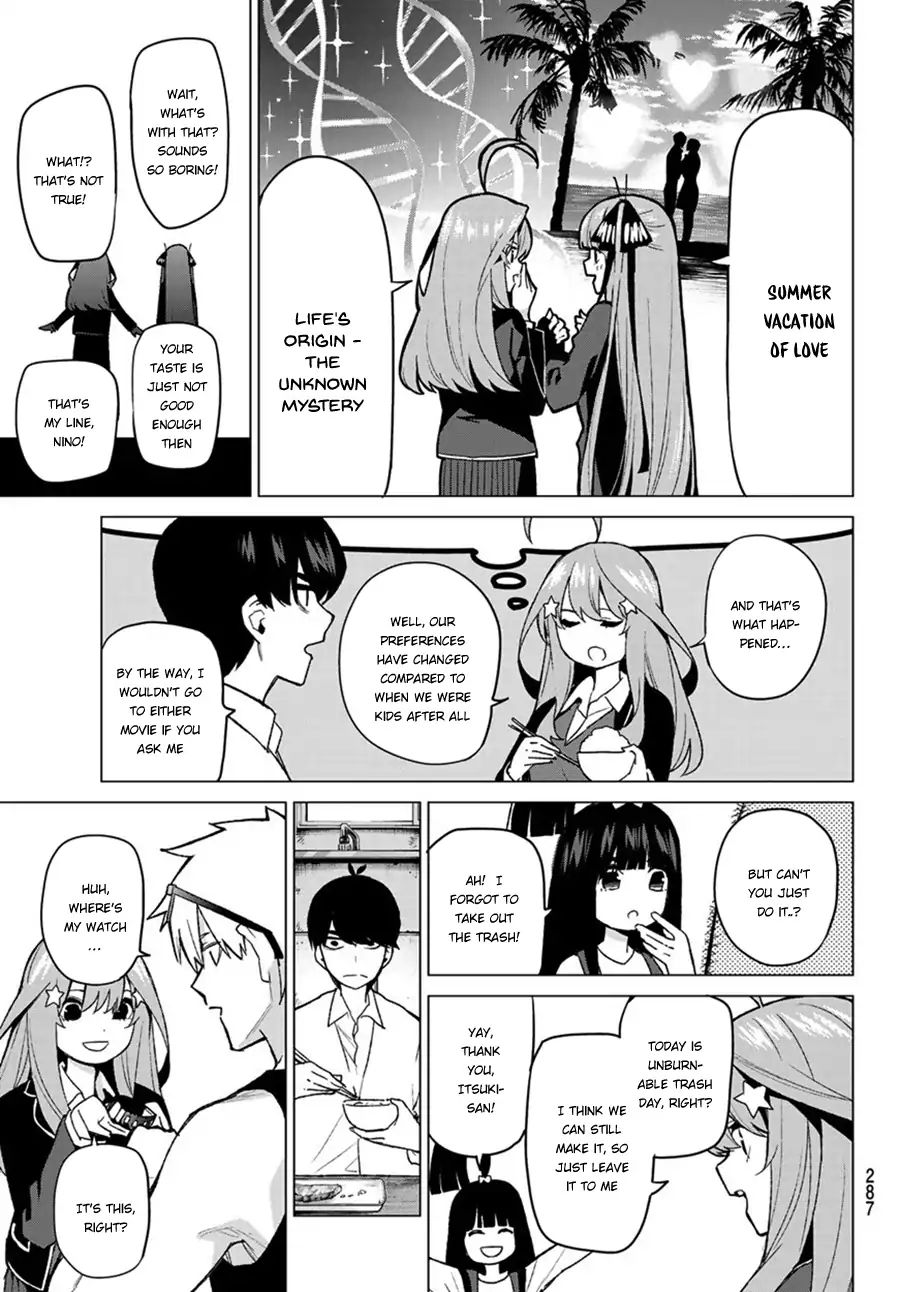 Go-Toubun No Hanayome - Chapter 43: Seven Goodbyes ⑤