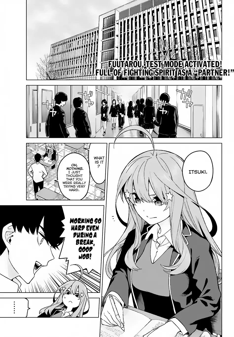 Go-Toubun No Hanayome - Vol.3 Chapter 15: Things Accumulated Through Time