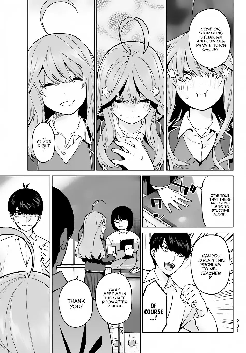 Go-Toubun No Hanayome - Vol.3 Chapter 15: Things Accumulated Through Time