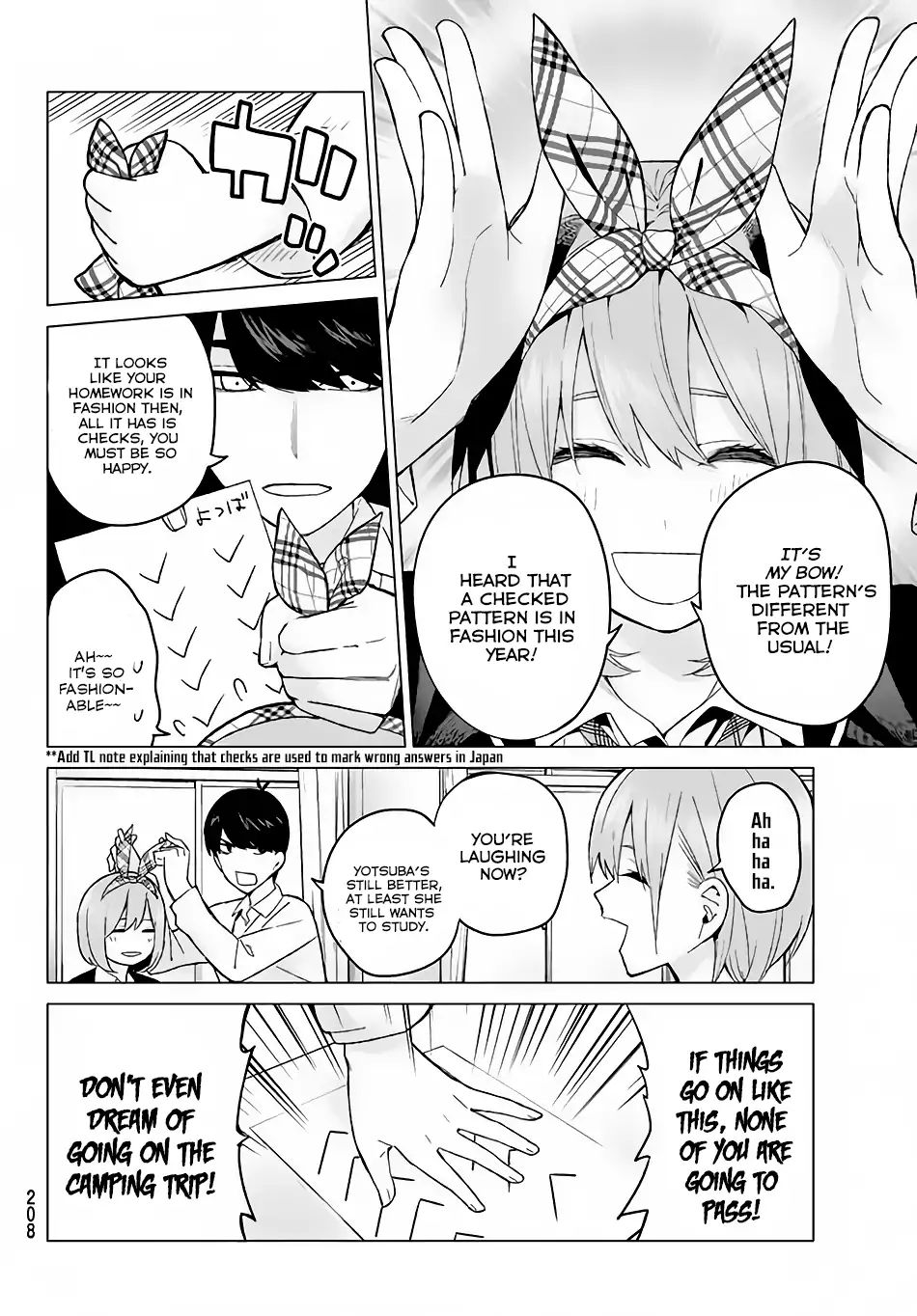 Go-Toubun No Hanayome - Vol.3 Chapter 15: Things Accumulated Through Time