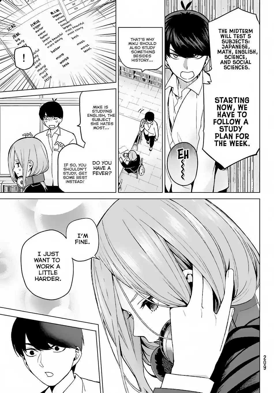 Go-Toubun No Hanayome - Vol.3 Chapter 15: Things Accumulated Through Time