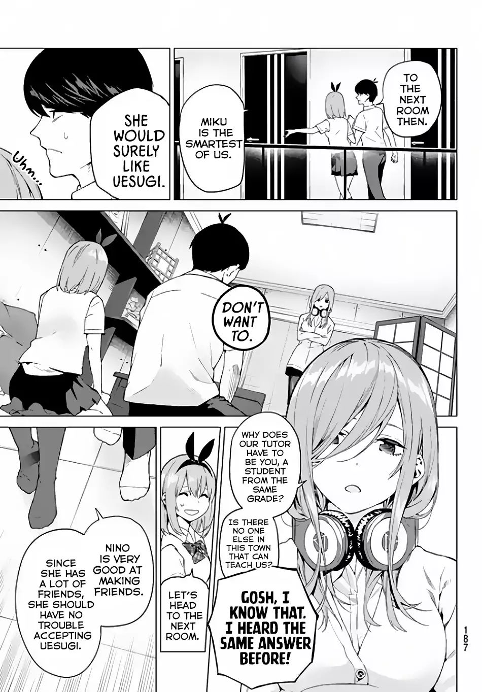 Go-Toubun No Hanayome - Vol.1 Chapter 2: The House Visit