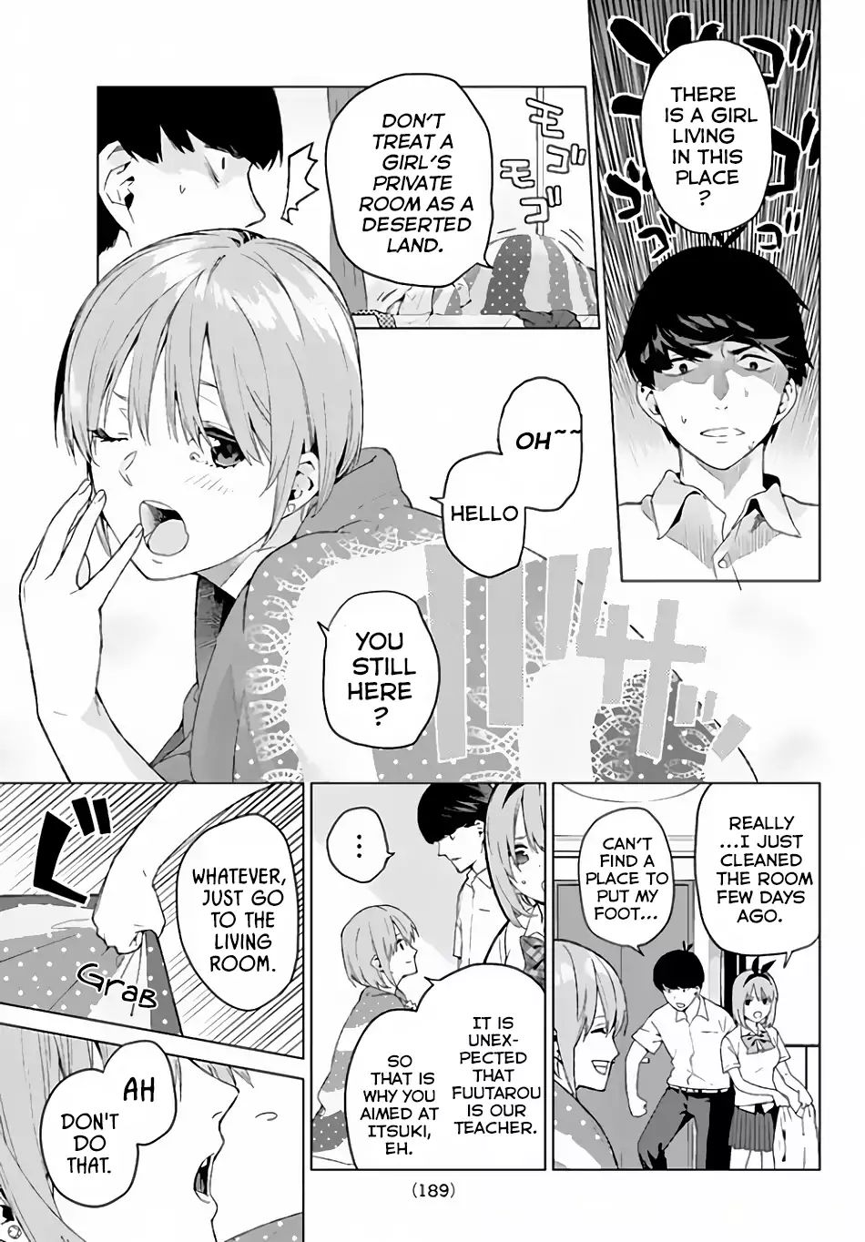 Go-Toubun No Hanayome - Vol.1 Chapter 2: The House Visit