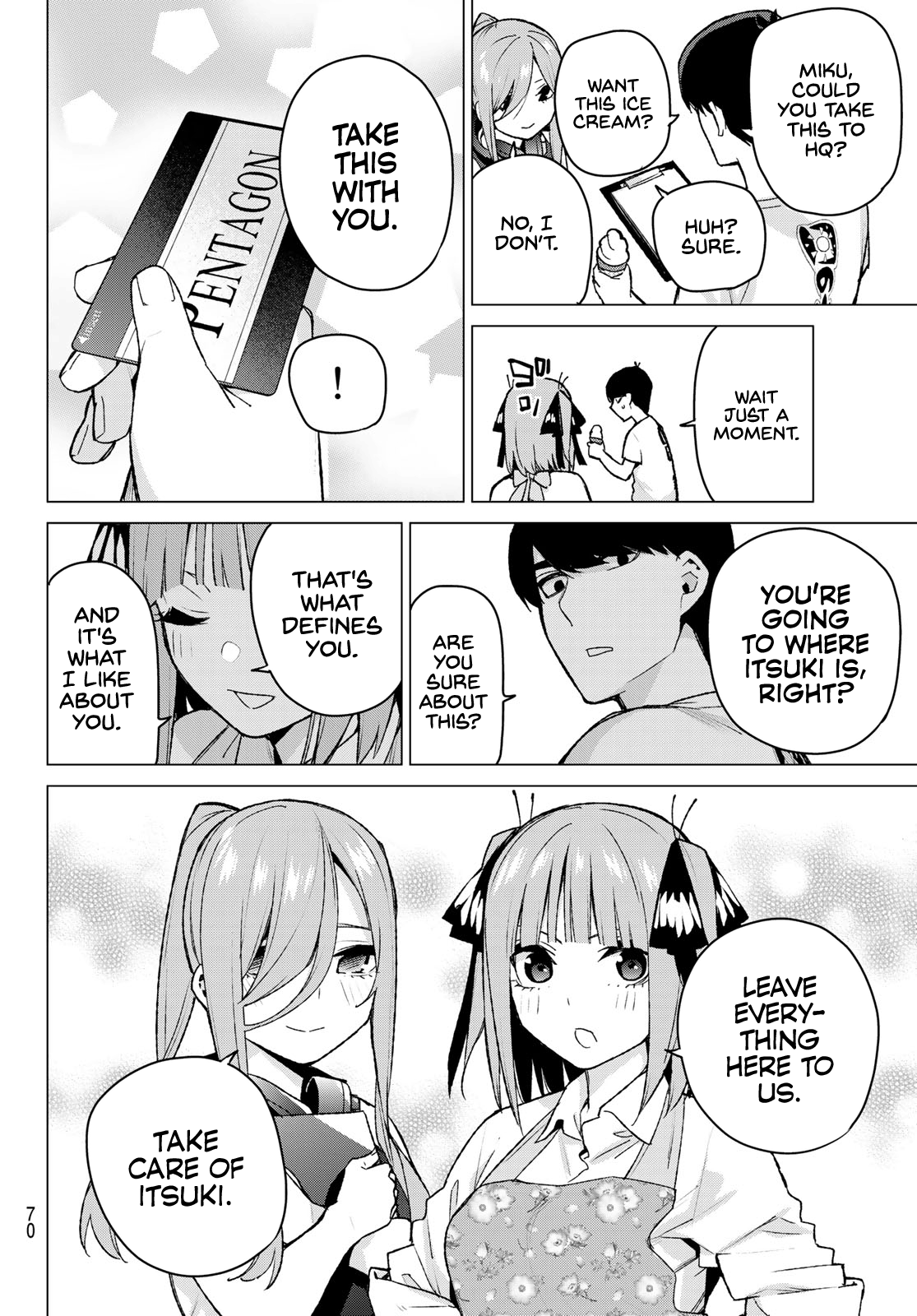 Go-Toubun No Hanayome - Chapter 110: The Last Festival - Itsuki S Side ②