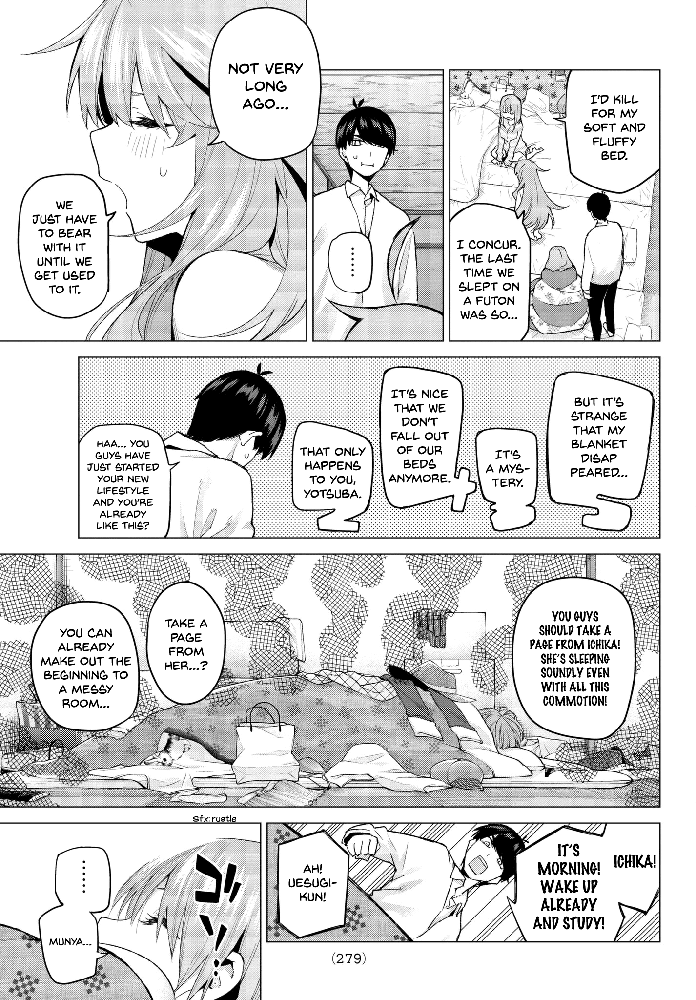 Go-Toubun No Hanayome - Chapter 52: Good Work Today ①