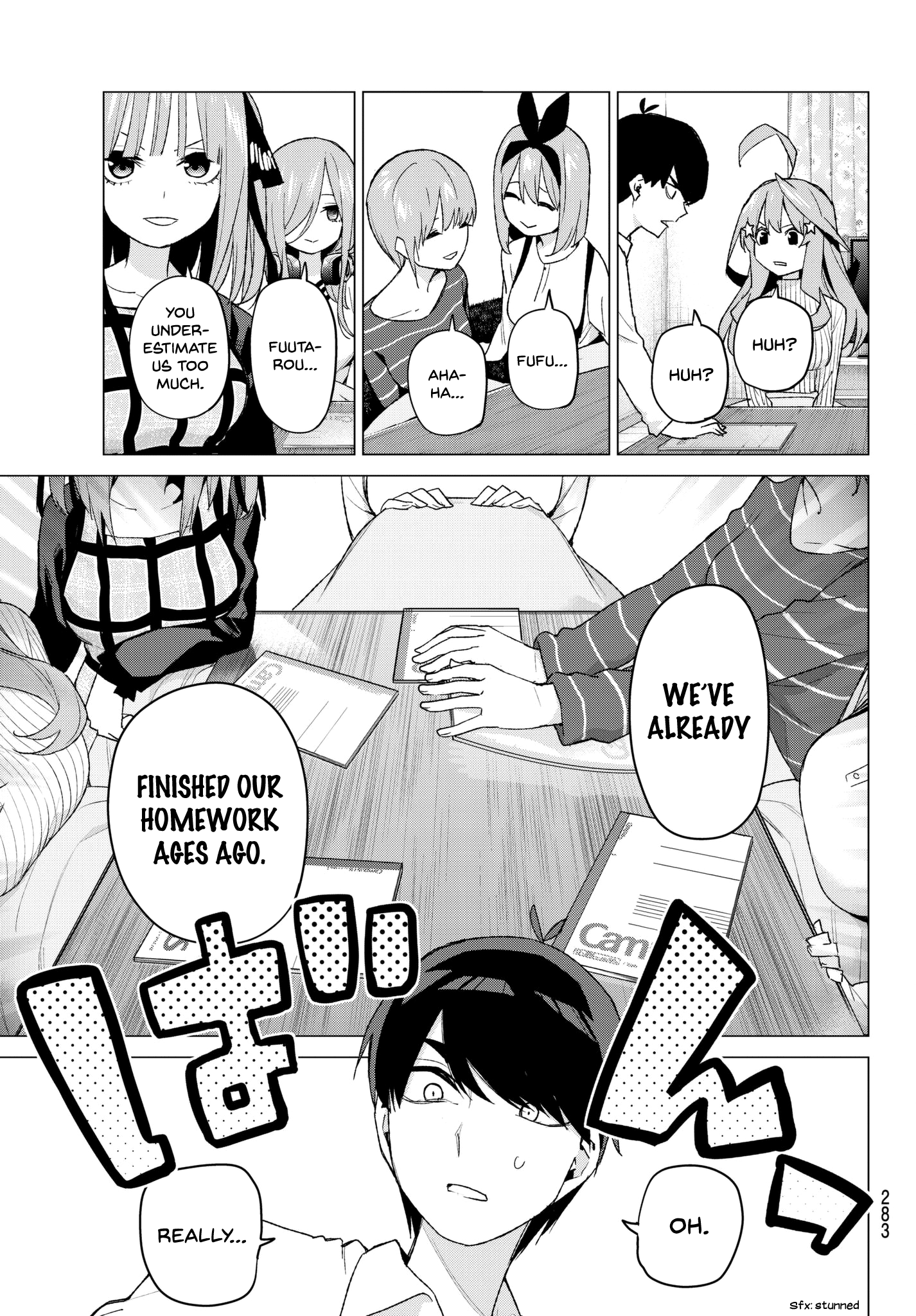 Go-Toubun No Hanayome - Chapter 52: Good Work Today ①