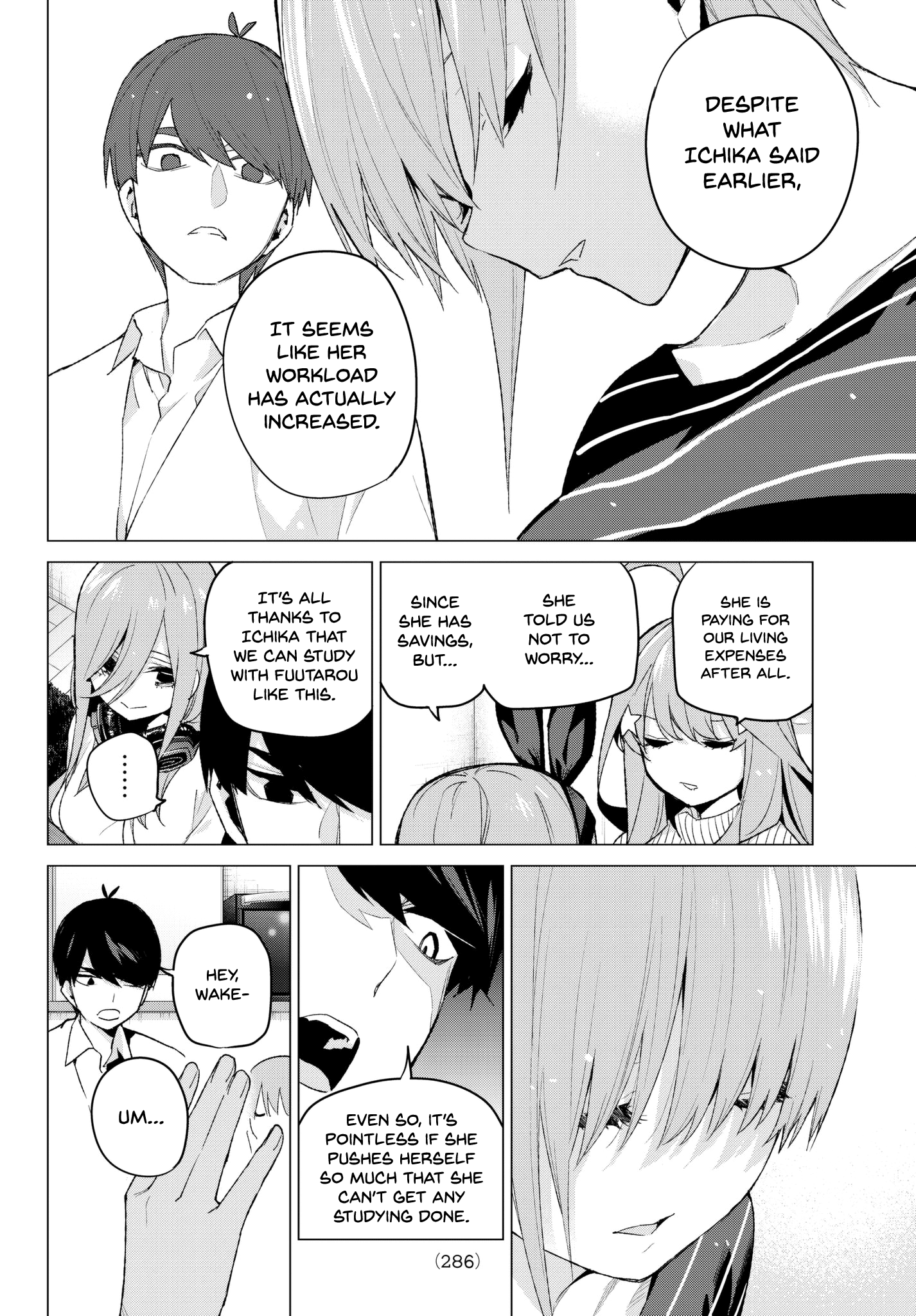 Go-Toubun No Hanayome - Chapter 52: Good Work Today ①