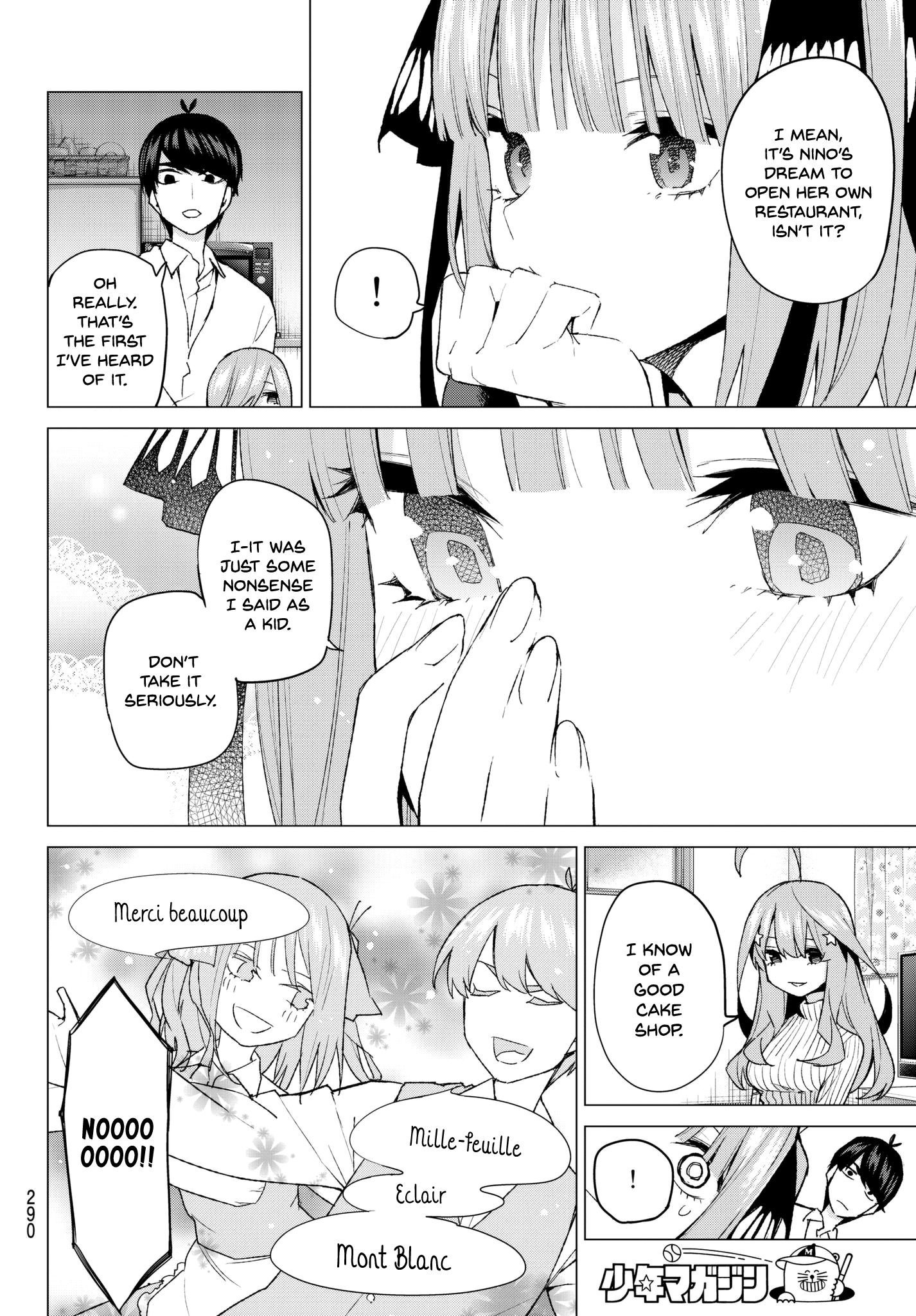 Go-Toubun No Hanayome - Chapter 52: Good Work Today ①