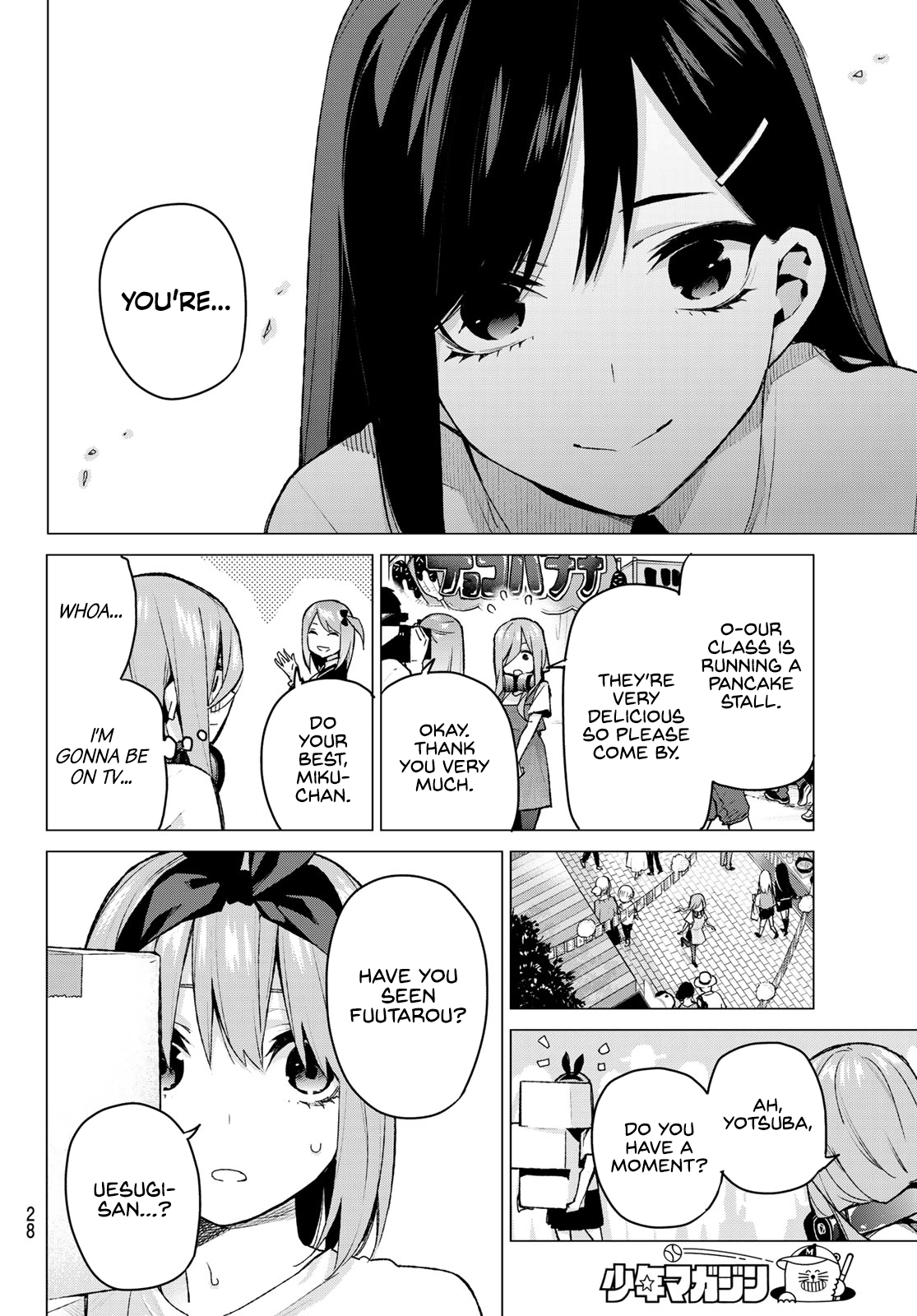 Go-Toubun No Hanayome - Chapter 100: The Sunrise Festival - Day 2