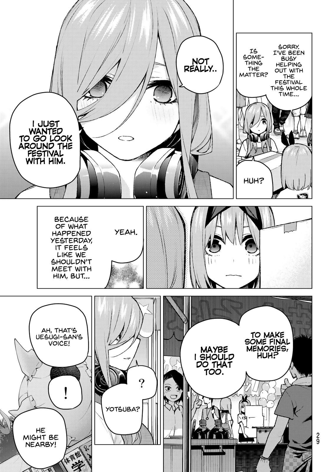 Go-Toubun No Hanayome - Chapter 100: The Sunrise Festival - Day 2