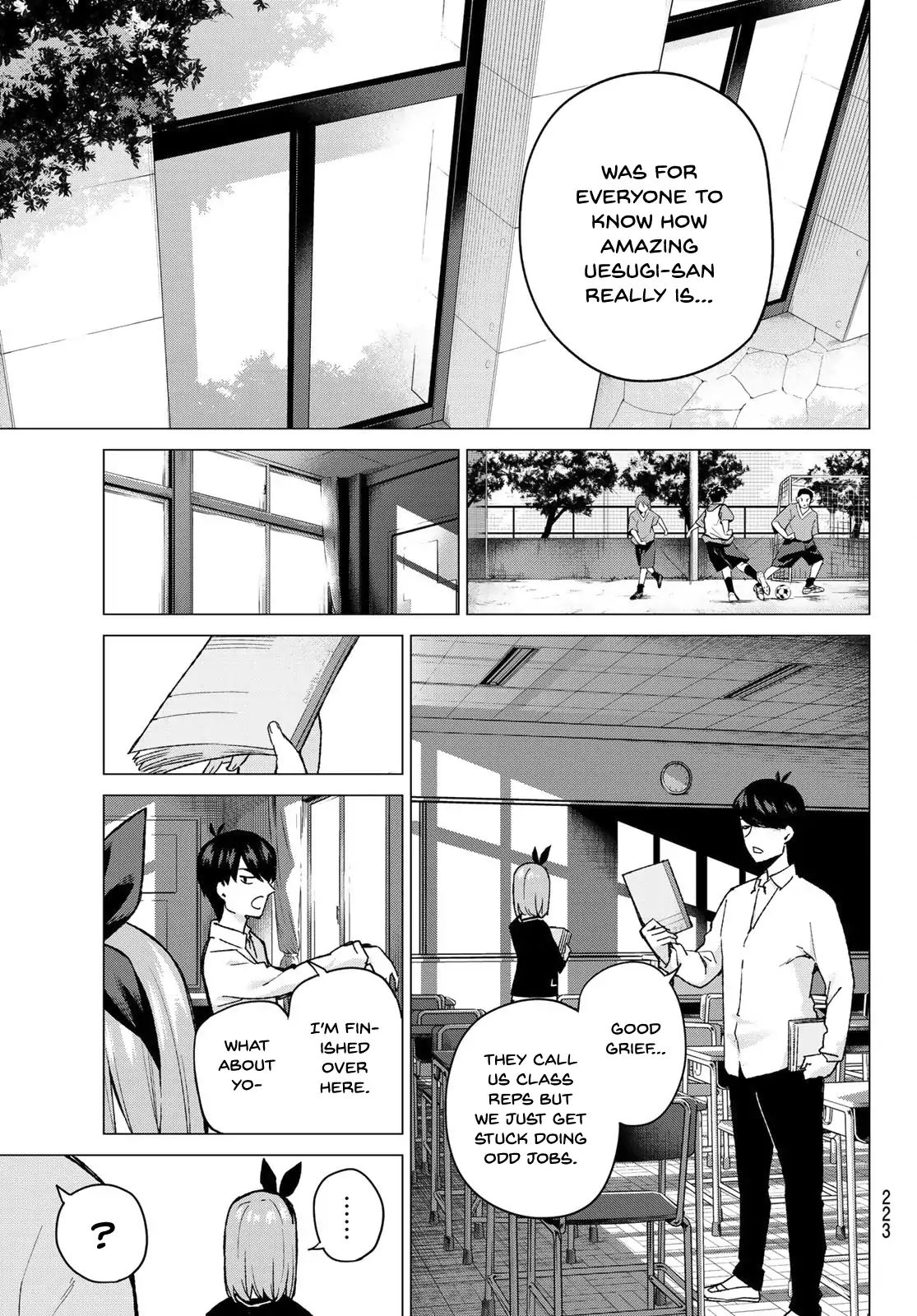 Go-Toubun No Hanayome - Chapter 72: The Rumour About The Class Reps