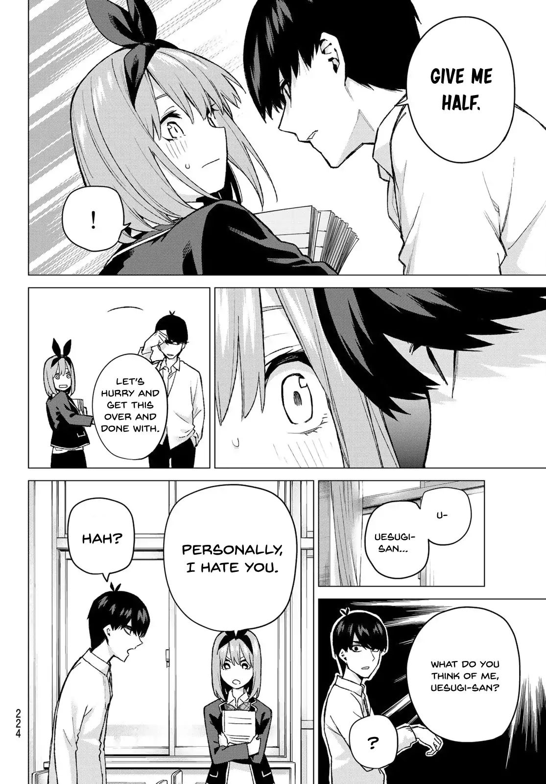 Go-Toubun No Hanayome - Chapter 72: The Rumour About The Class Reps