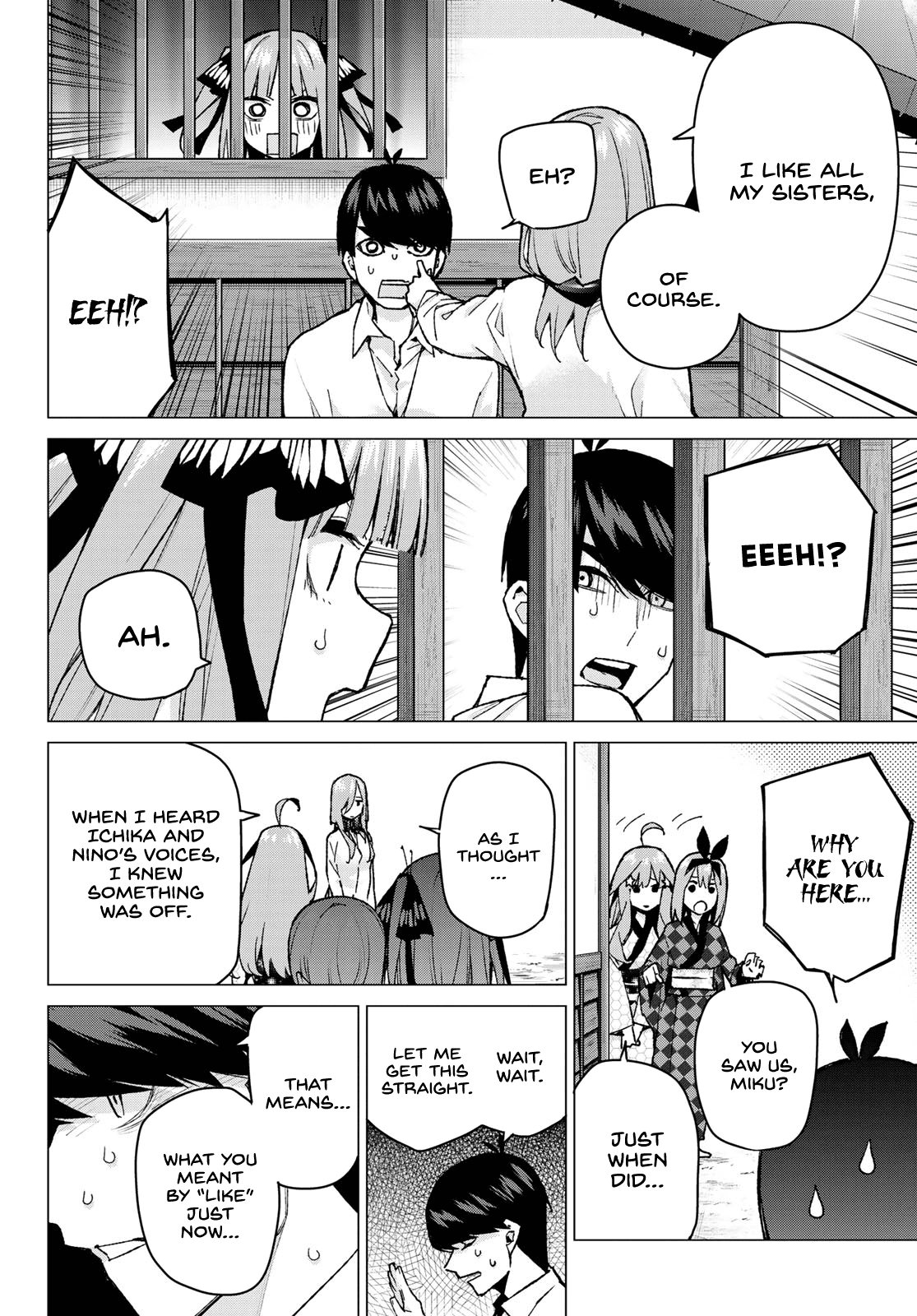 Go-Toubun No Hanayome - Chapter 86: Sisters’ War - Exhibition Match