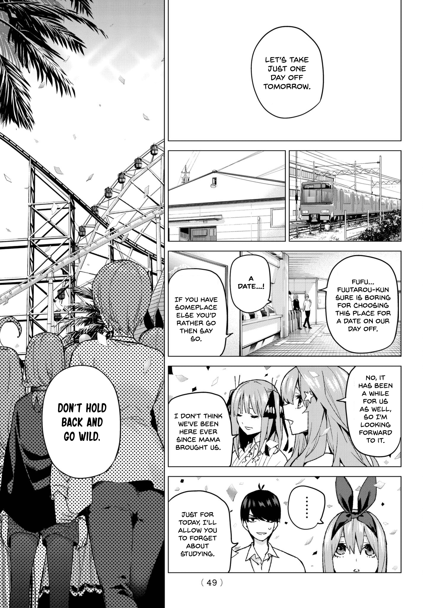 Go-Toubun No Hanayome - Chapter 56: The Last Exam - Yotsuba’s Side