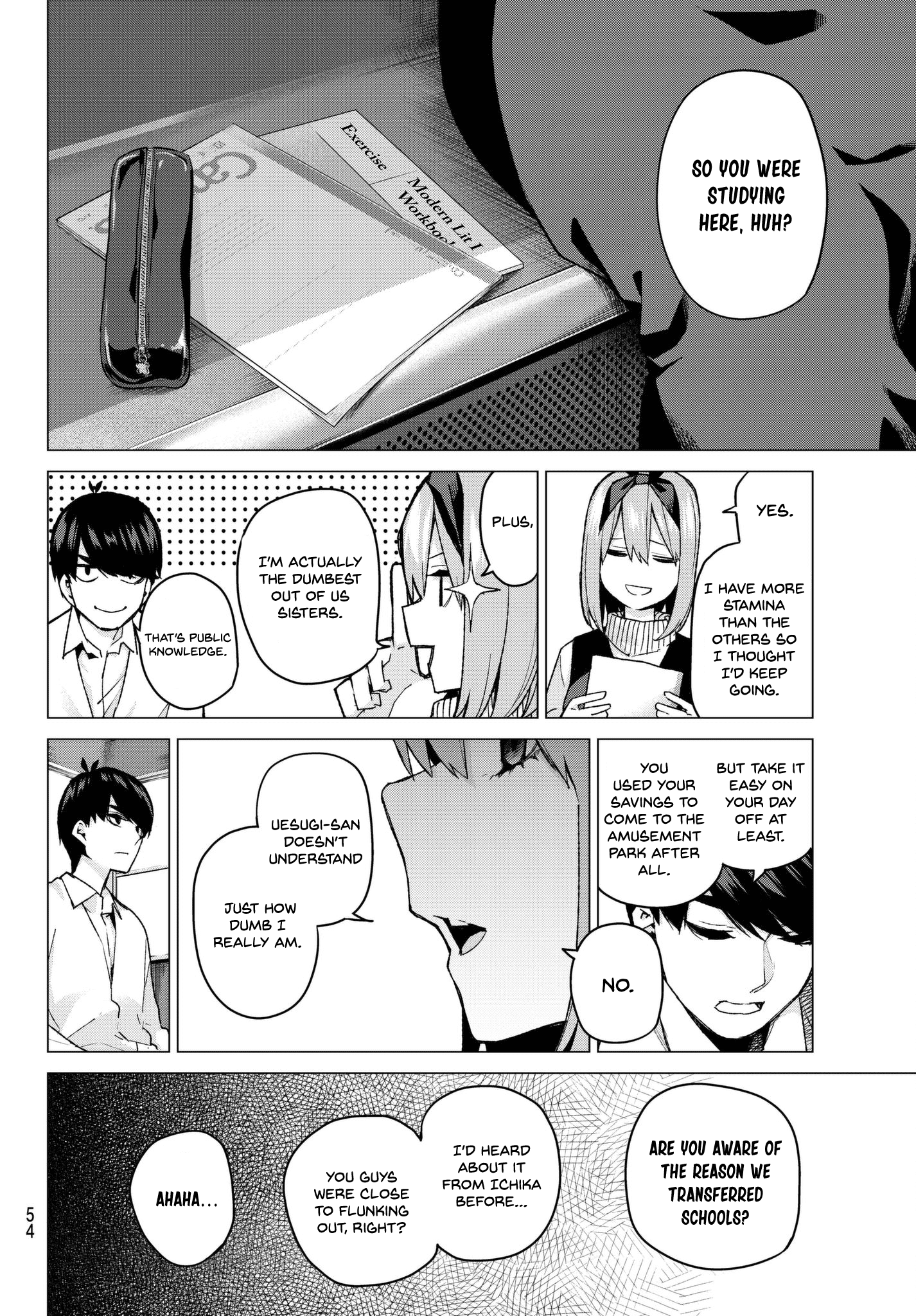 Go-Toubun No Hanayome - Chapter 56: The Last Exam - Yotsuba’s Side