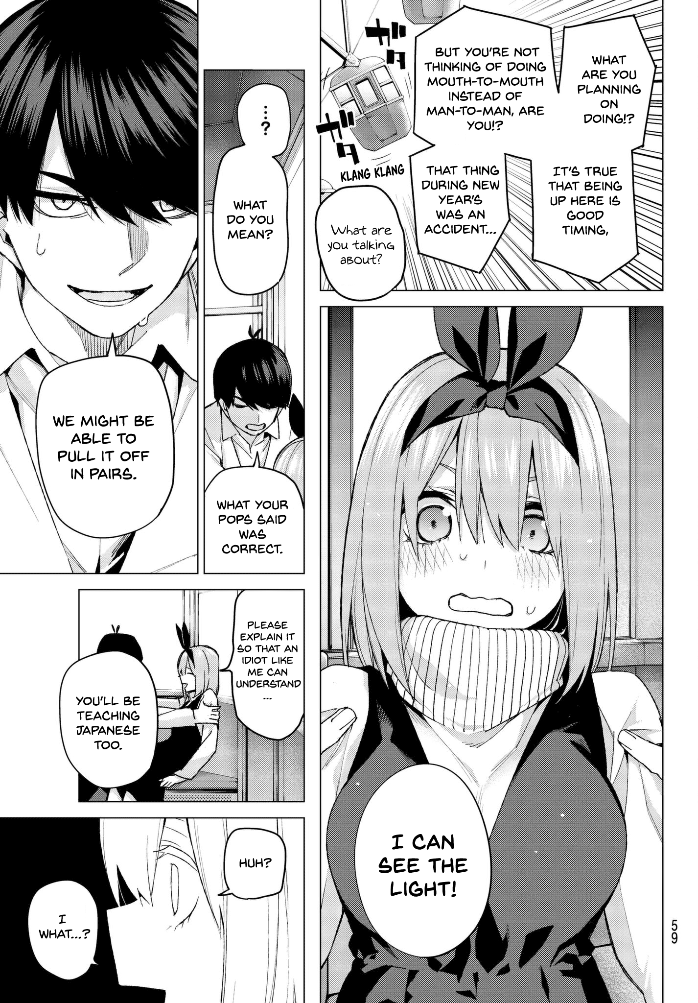 Go-Toubun No Hanayome - Chapter 56: The Last Exam - Yotsuba’s Side