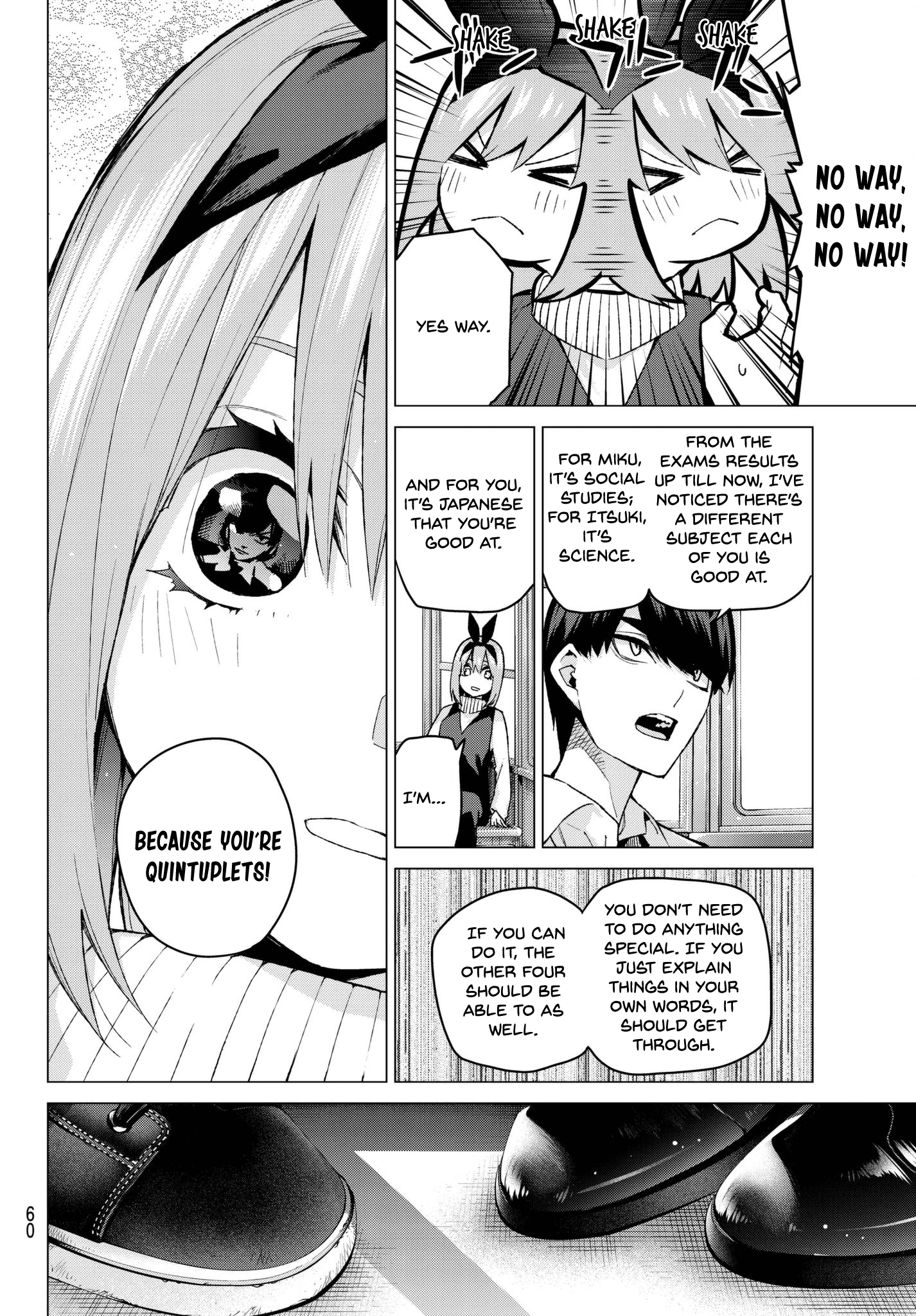 Go-Toubun No Hanayome - Chapter 56: The Last Exam - Yotsuba’s Side