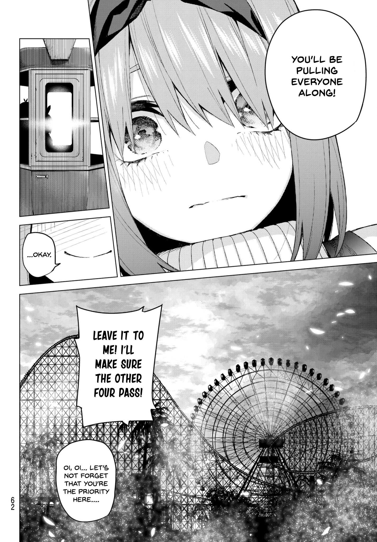 Go-Toubun No Hanayome - Chapter 56: The Last Exam - Yotsuba’s Side