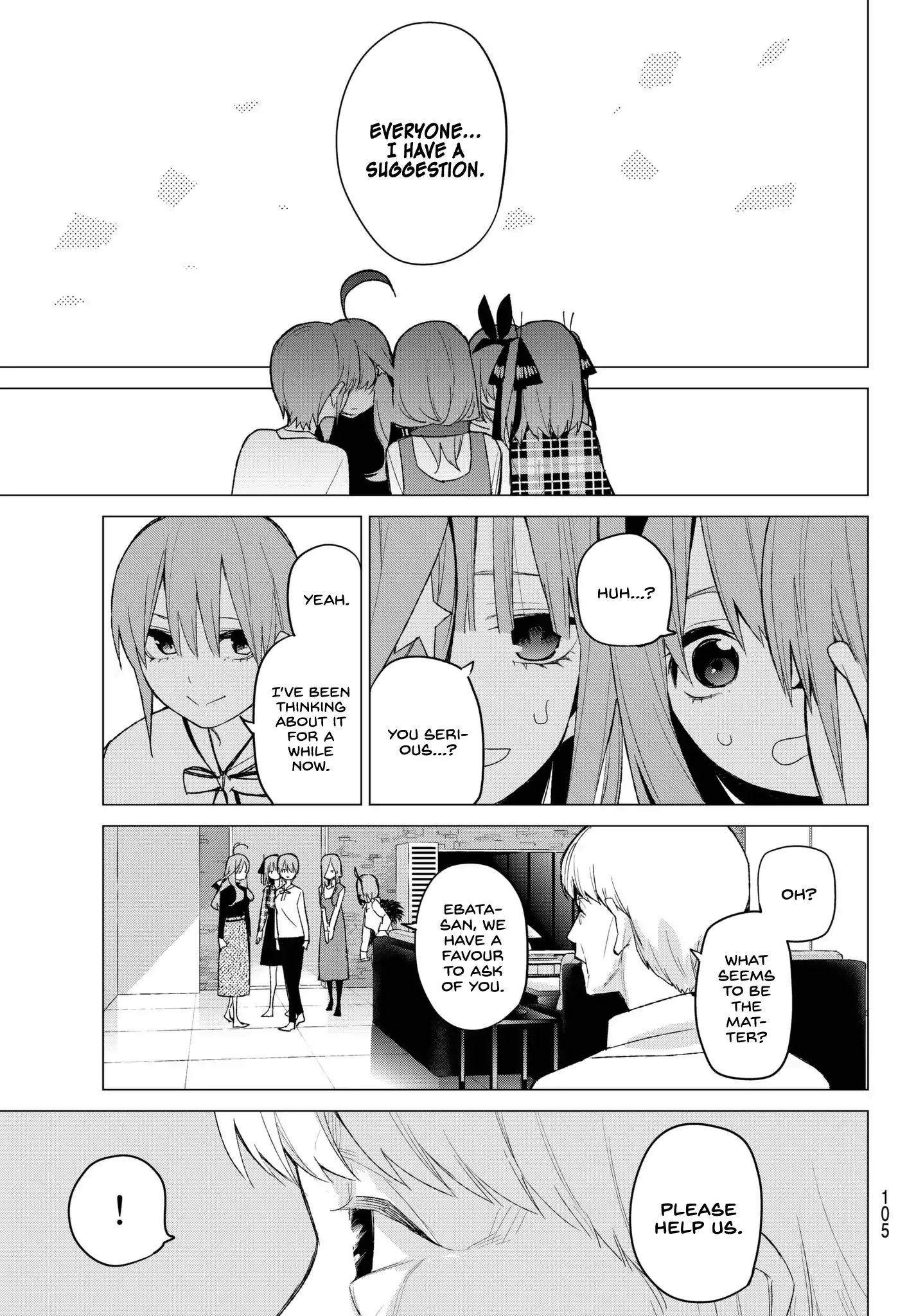 Go-Toubun No Hanayome - Chapter 49: Seven Goodbyes ⑪