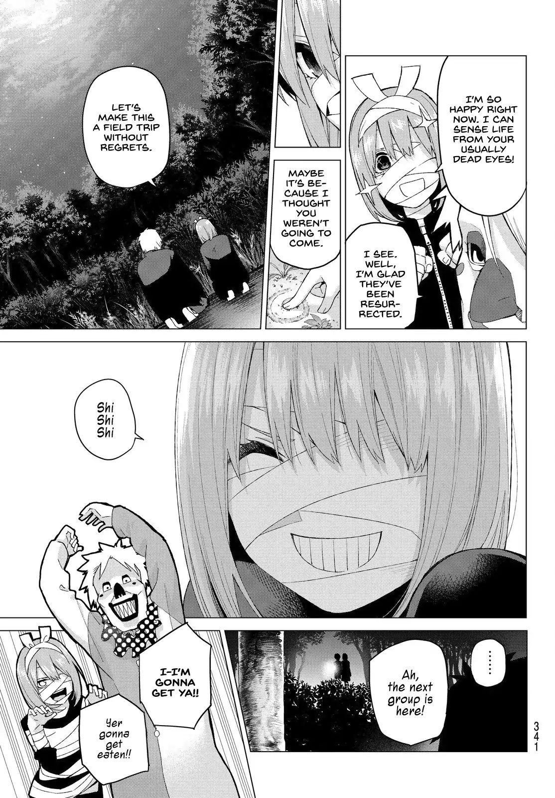 Go-Toubun No Hanayome - Vol.4 Chapter 25: The Legend That Binds - Day Two (1)