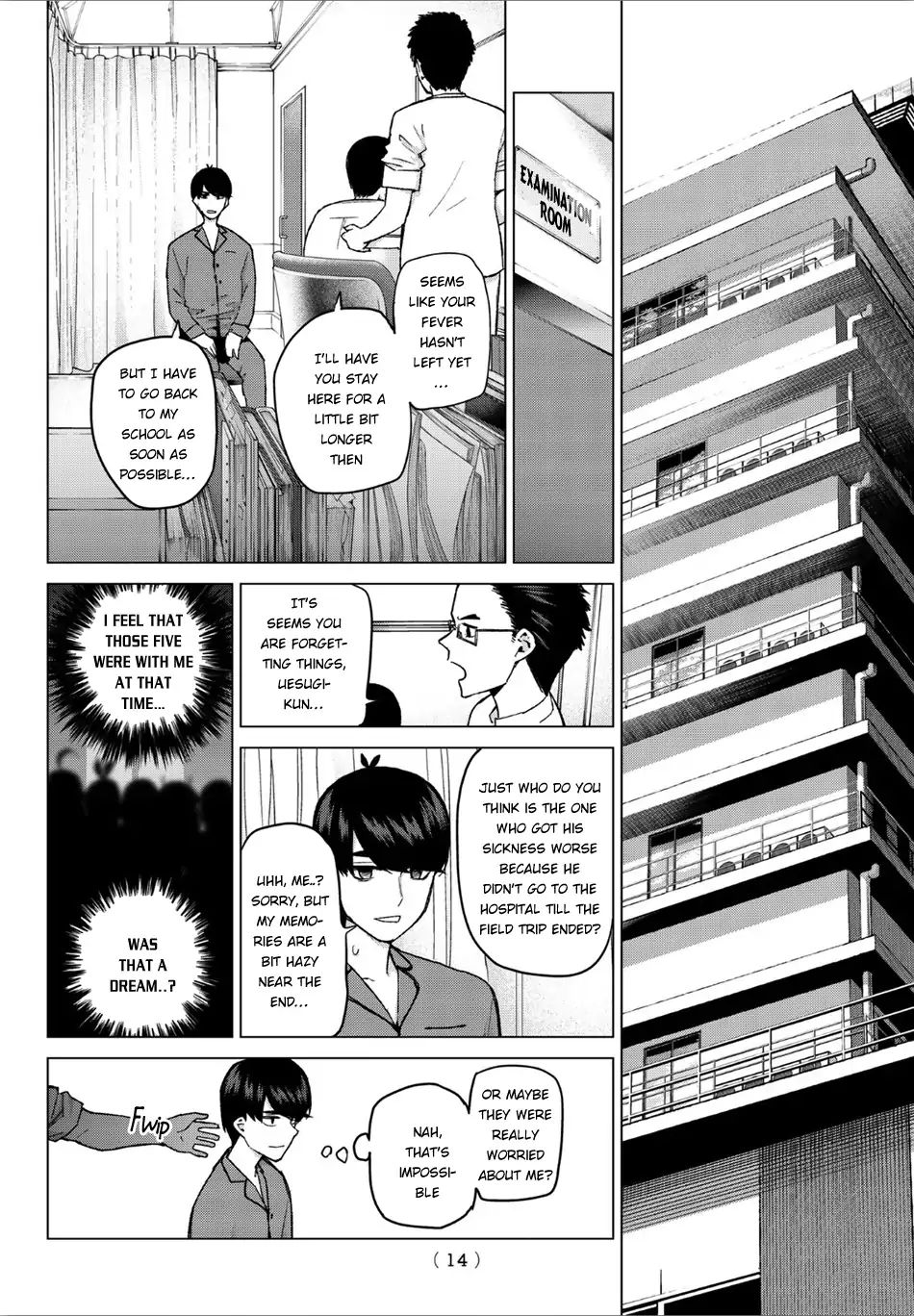 Go-Toubun No Hanayome - Vol.5 Chapter 33: Encounter At Hospital Visit