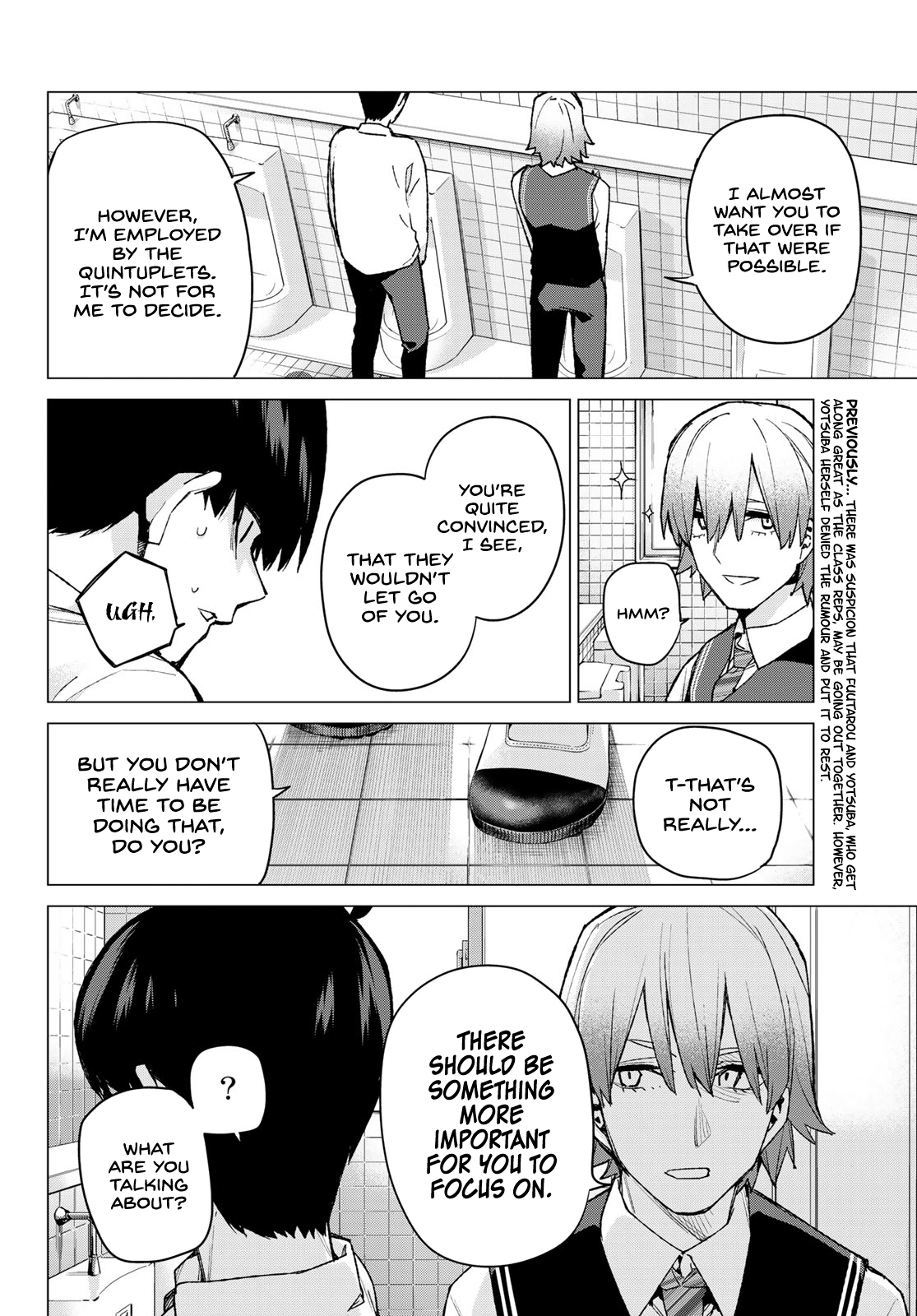 Go-Toubun No Hanayome - Chapter 73: New Kawanakajima